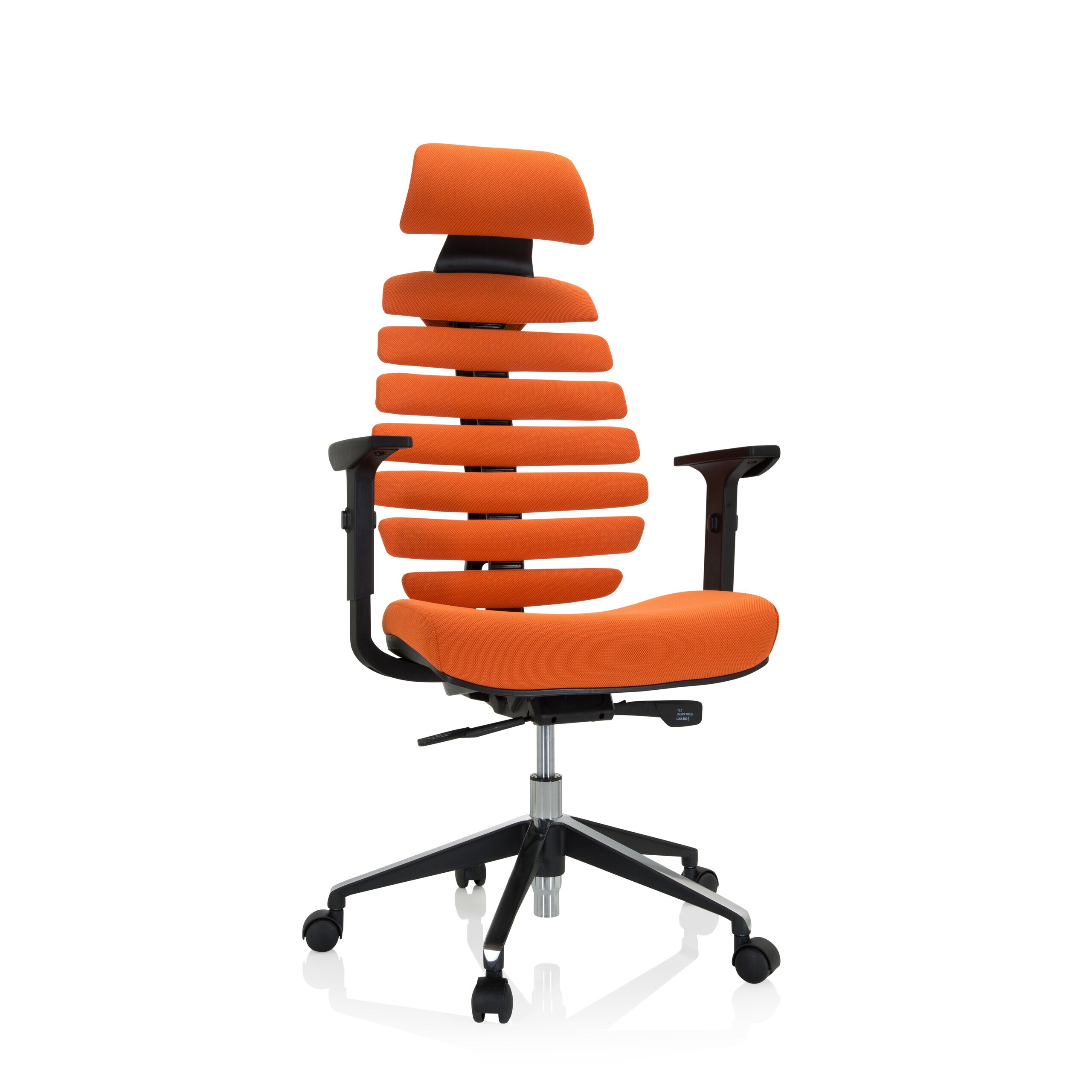hjh OFFICE Profi B&uuml;rostuhl ERGO LINE II PRO Stoff mit Armlehnen (h&ouml;henverstellbar) - Bild 1