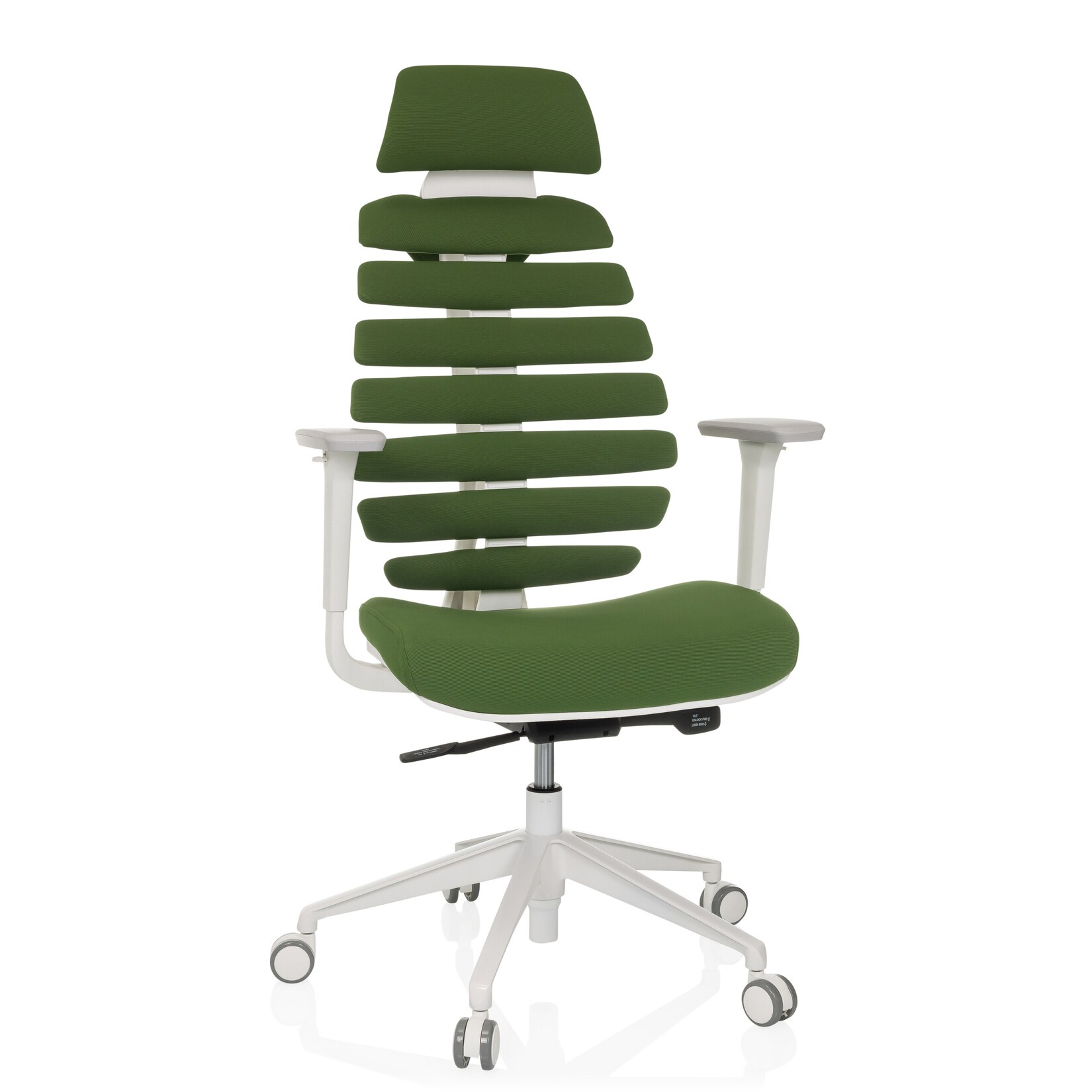 hjh OFFICE Profi Bürostuhl ERGO LINE W Stoff mit Armlehnen