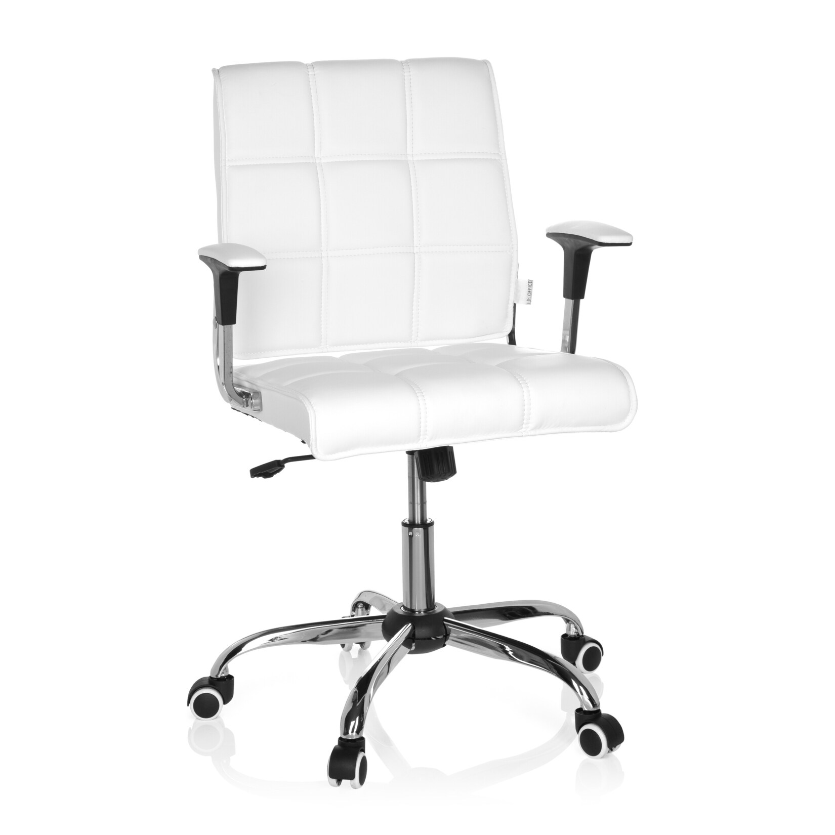 hjh OFFICE Home Office Bürostuhl ERNESTO Kunstleder mit Armlehnen | 04260284085544