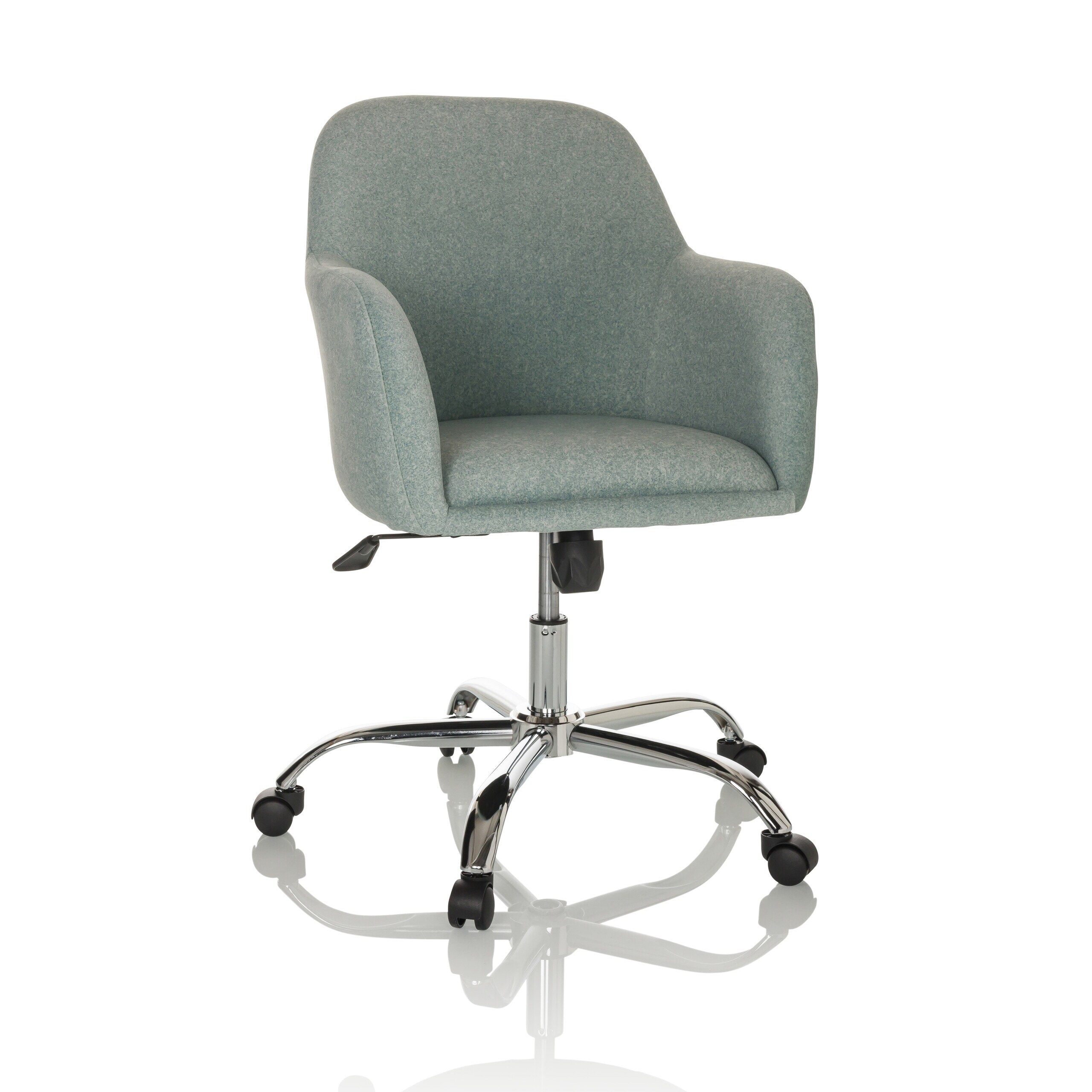 hjh OFFICE Home Office B&uuml;rostuhl SOLAO 300 Stoff mit Armlehnen - Bild 1
