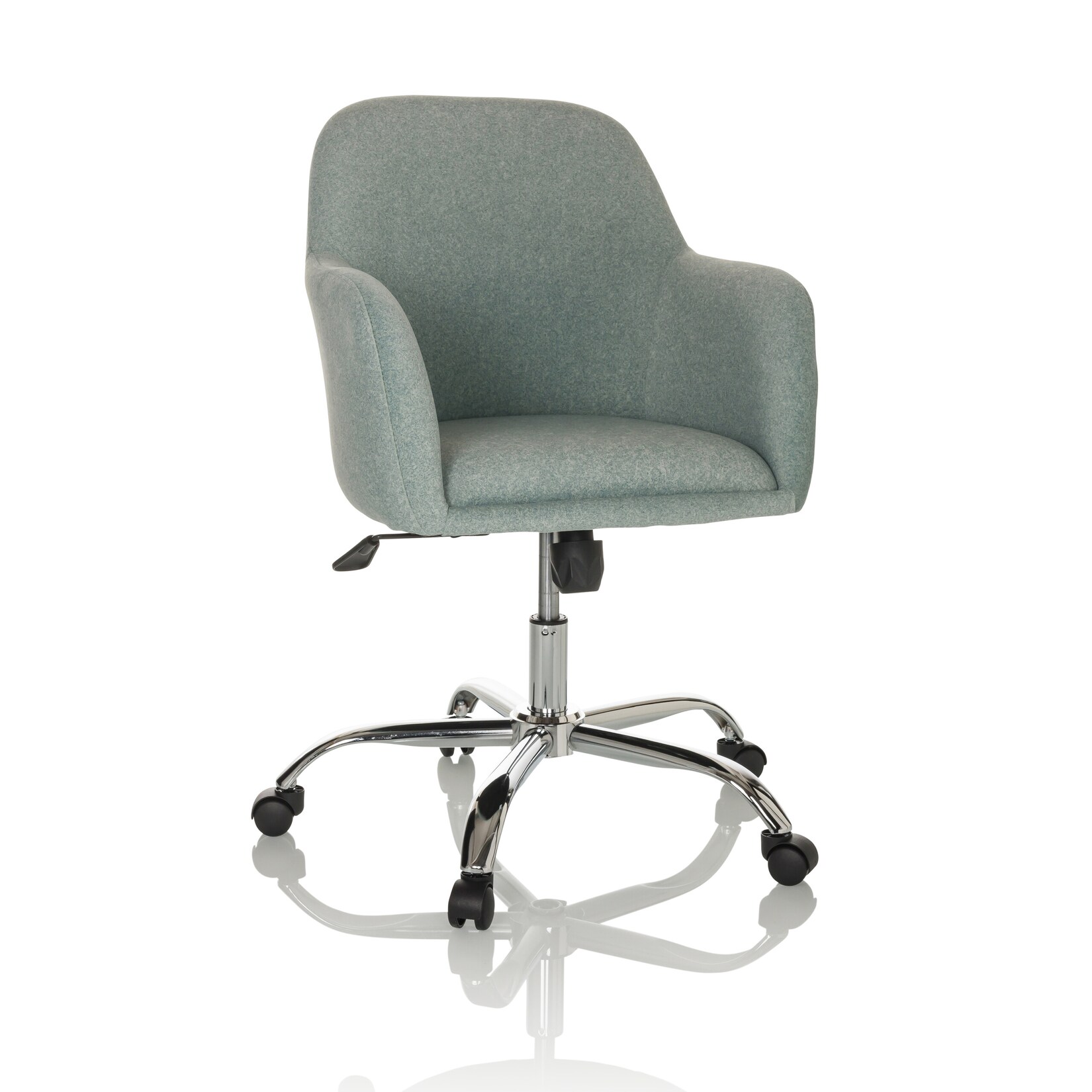 hjh OFFICE Home Office Bürostuhl SOLAO 300 Stoff mit Armlehnen | 04064323028475