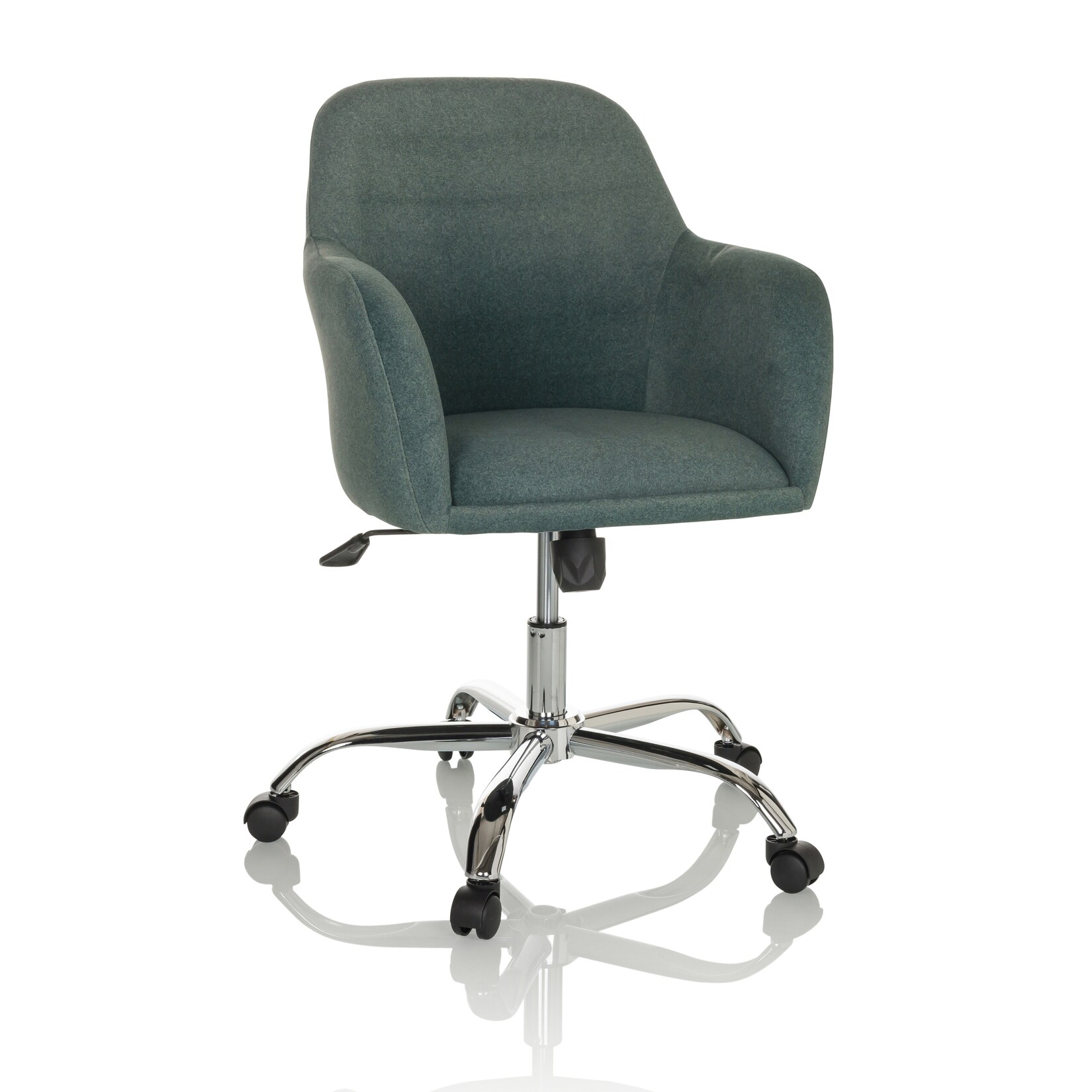 hjh OFFICE Home Office Bürostuhl SOLAO 300 Stoff mit Armlehnen | 04064323028482