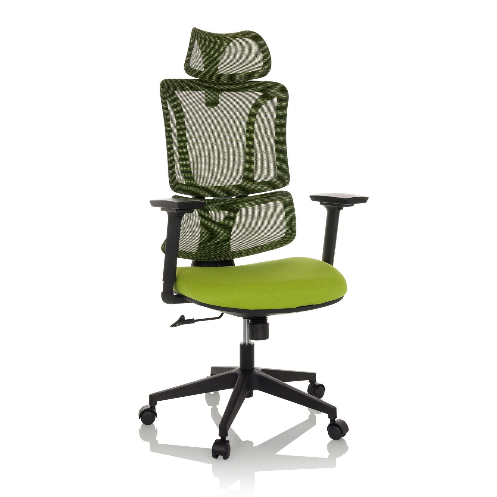 MyBuero Home Office Bürostuhl ERGOMY Stoff mit Armlehnen (höhenverstellbar) | 04064323037187