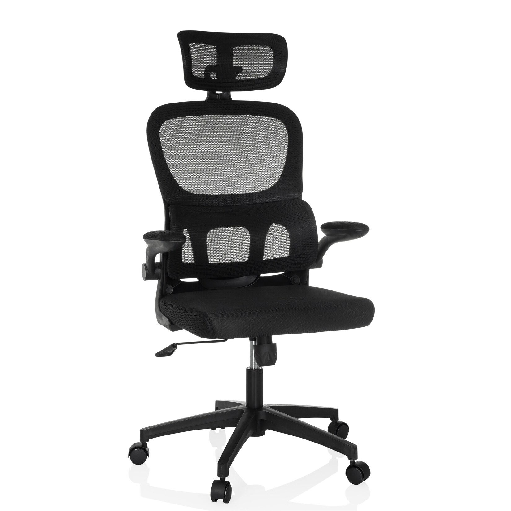 MyBuero Home Office Bürostuhl ERGOMY FLEX Stoff mit Armlehnen | 04064323106579