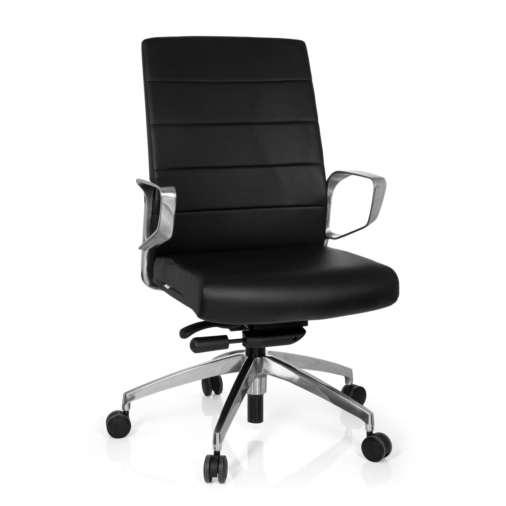 hjh OFFICE Profi Bürostuhl PROVIDER Kunstleder mit Armlehnen
