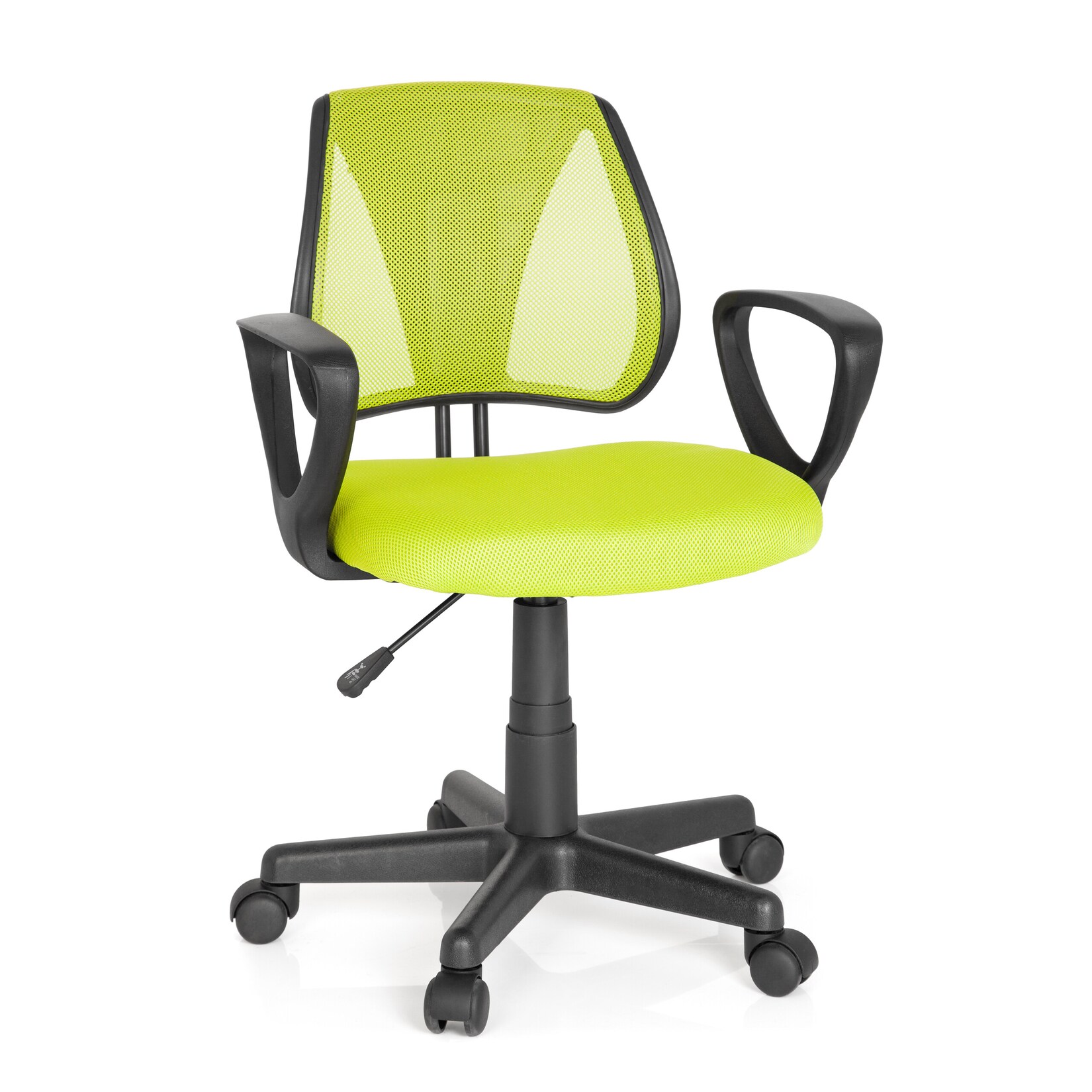 hjh OFFICE Kinderdrehstuhl KIDDY CD Stoff / Netzstoff mit Armlehnen | 04251084653576