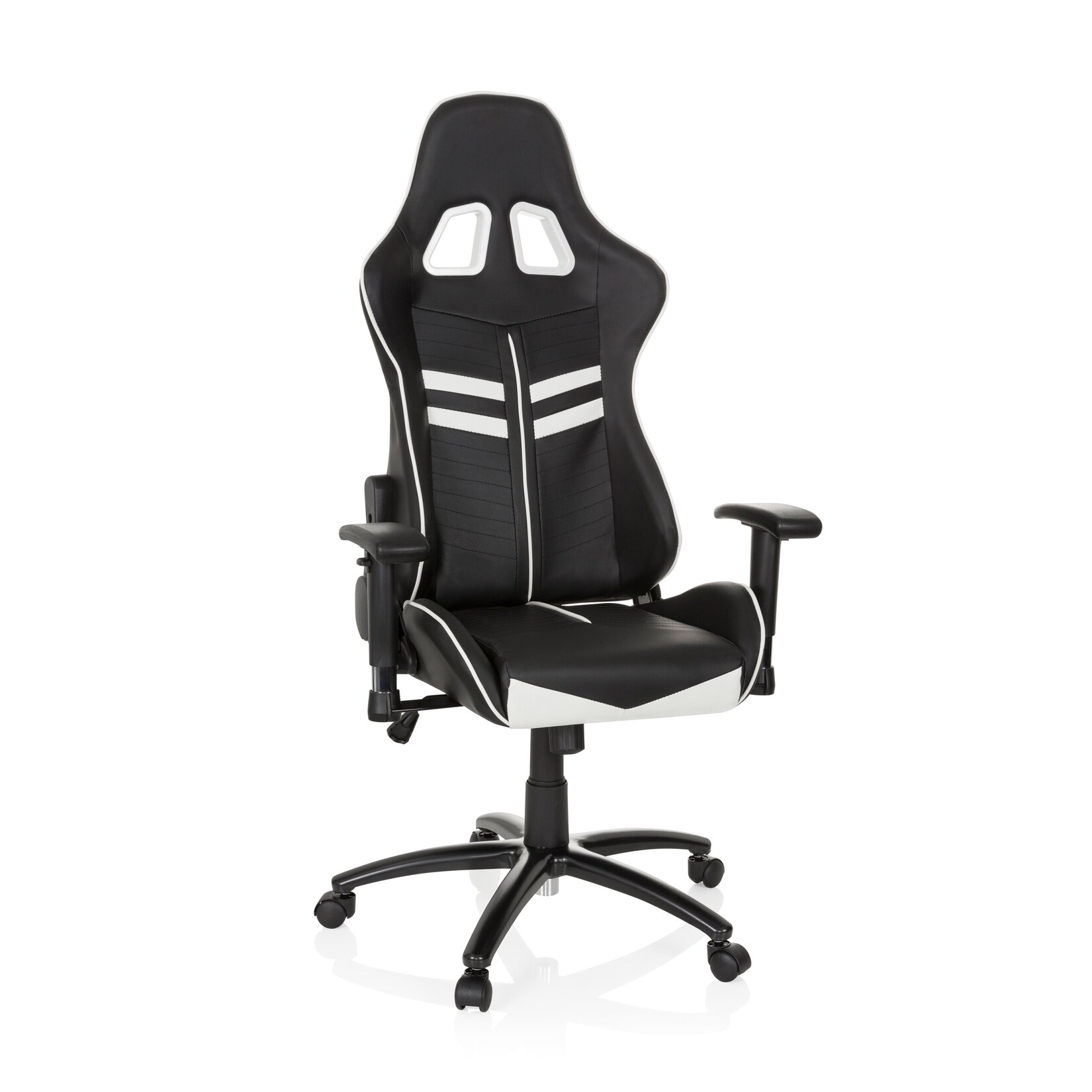 hjh OFFICE Gamingstuhl LEAGUE PRO Kunstleder mit Armlehnen (höhenverstellbar)