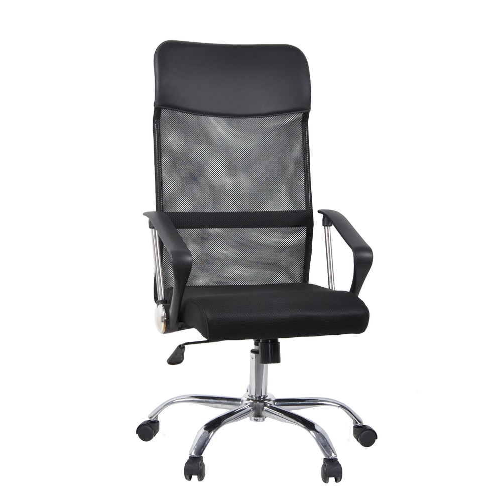 hjh OFFICE Home Office Chefsessel Stryka Net Netzstoff mit Armlehnen - Bild 1