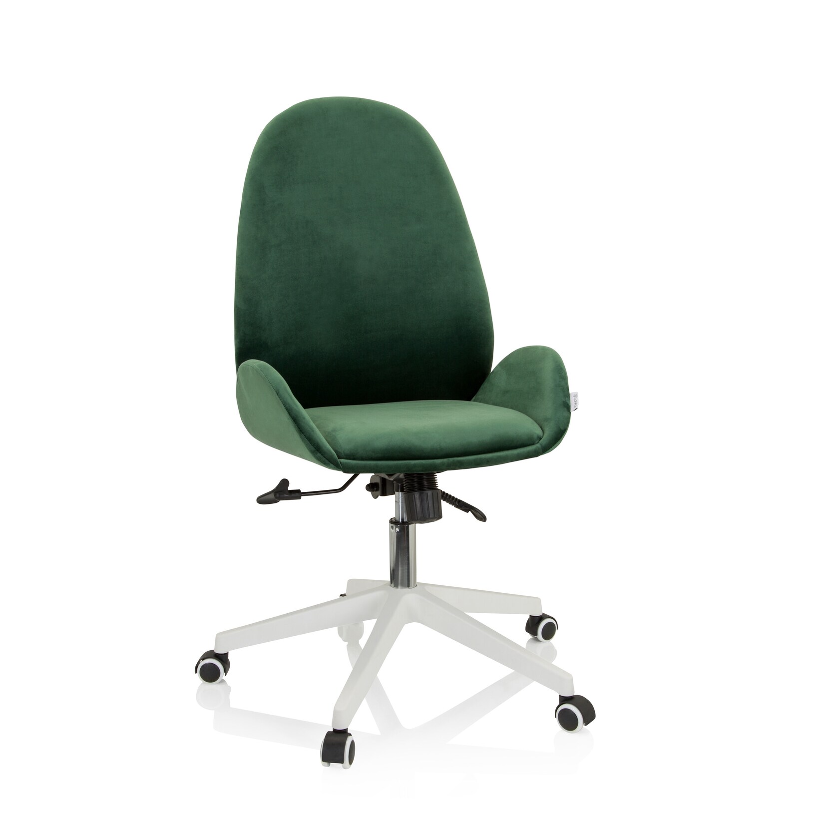 hjh OFFICE Home Office Bürostuhl AVEA Stoff mit Armlehnen