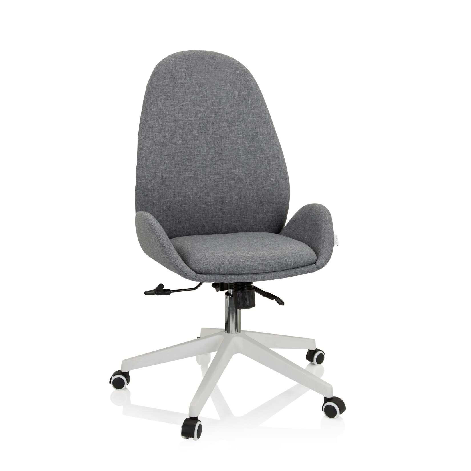 hjh OFFICE Home Office Bürostuhl AVEA I Stoff mit Armlehnen