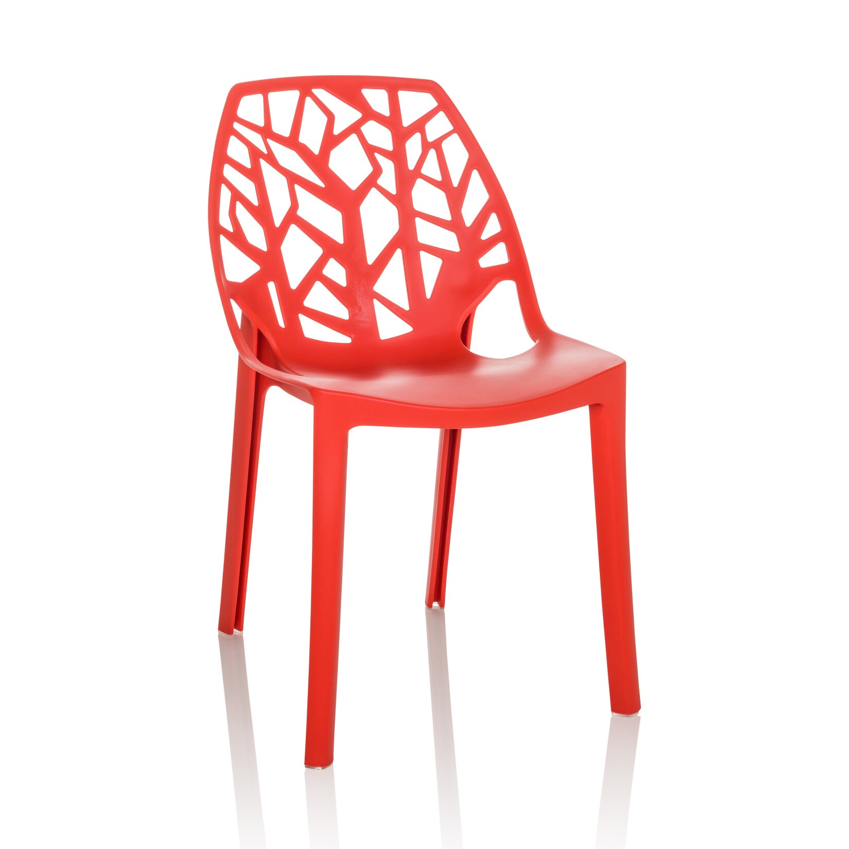 hjh OFFICE Outdoor Stuhl ARTIFO TRI Kunststoff ohne Armlehnen | 04064323035060