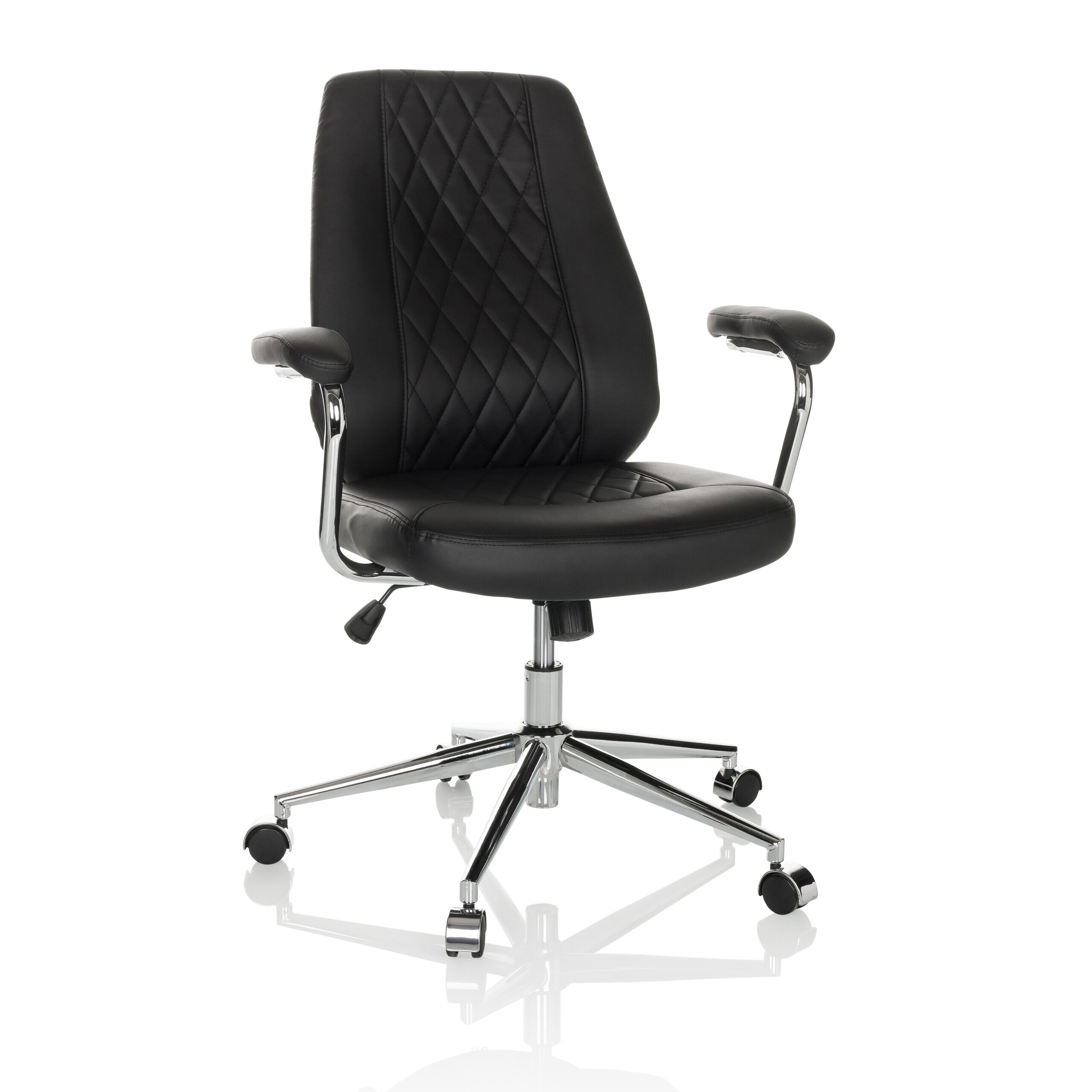 hjh OFFICE Home Office Chefsessel THEO I Kunstleder mit Armlehnen - Bild 1