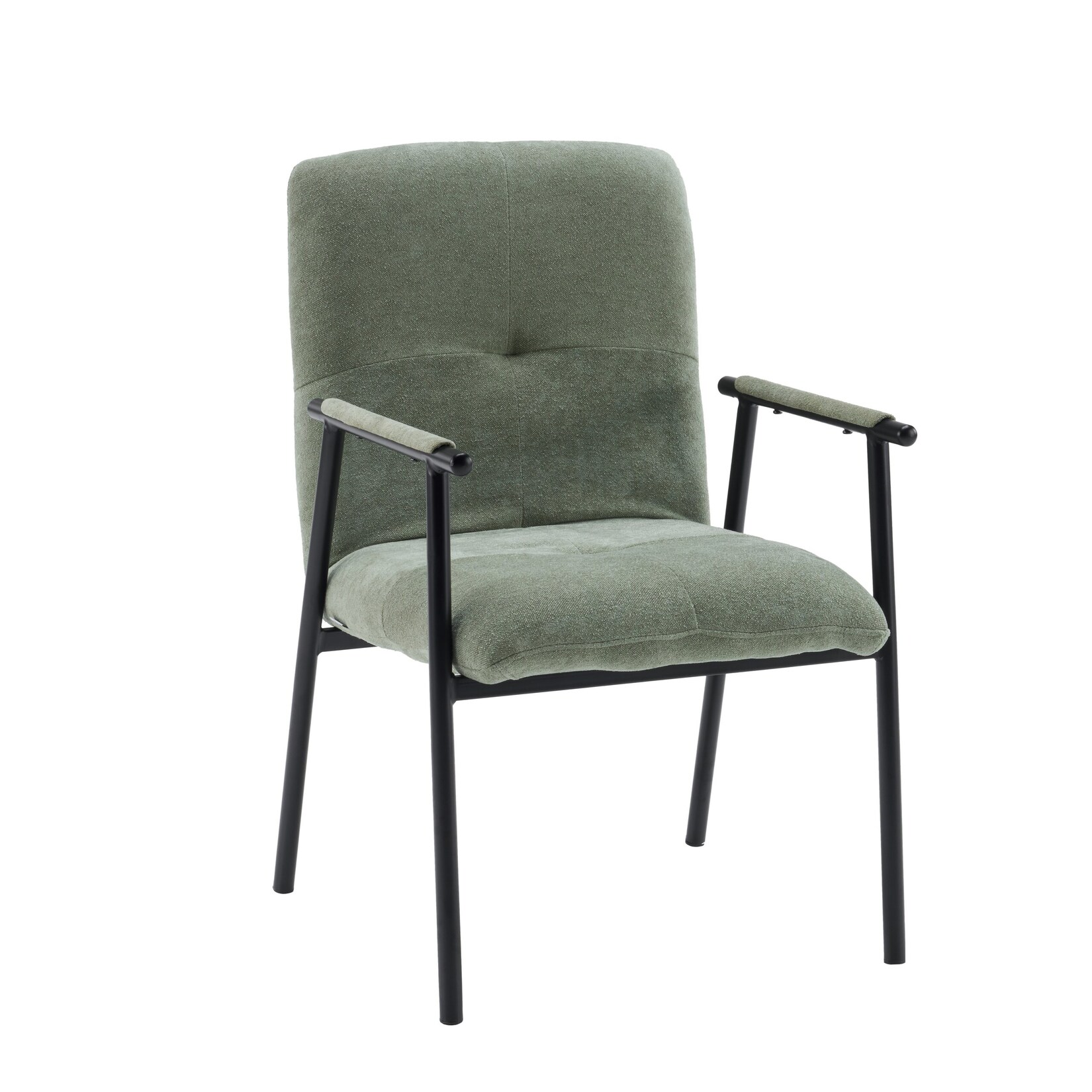 hjh LIVING Polsterstuhl Lifea Flex Stoff mit Armlehnen