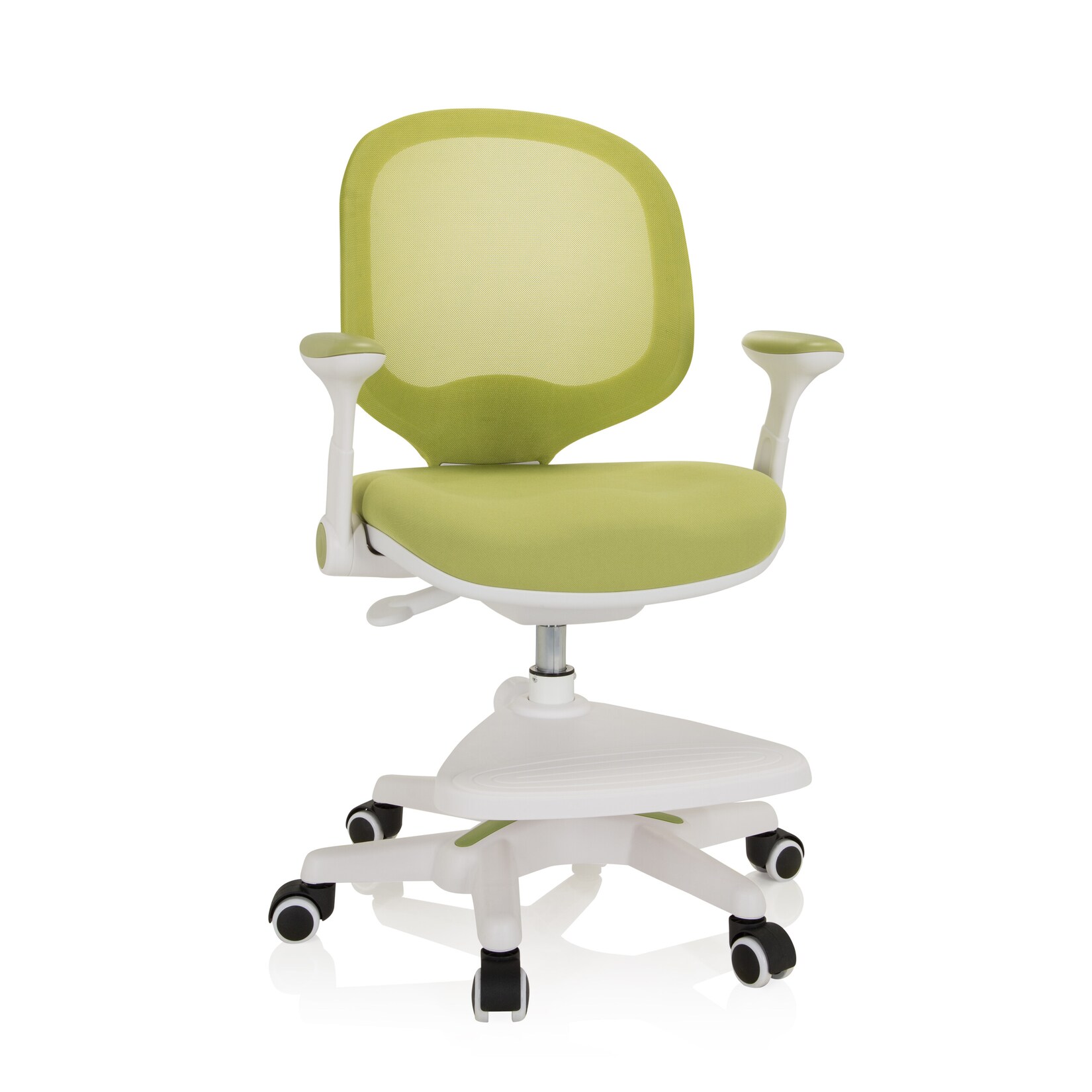 hjh OFFICE Kinderstuhl KID ERGO Stoff / Netzstoff mit Armlehnen