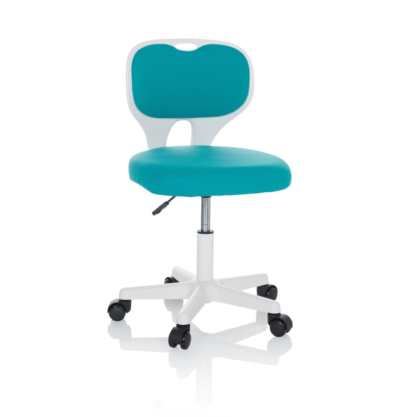 hjh OFFICE Kinderdrehstuhl KIDDY TOP W Stoff ohne Armlehnen