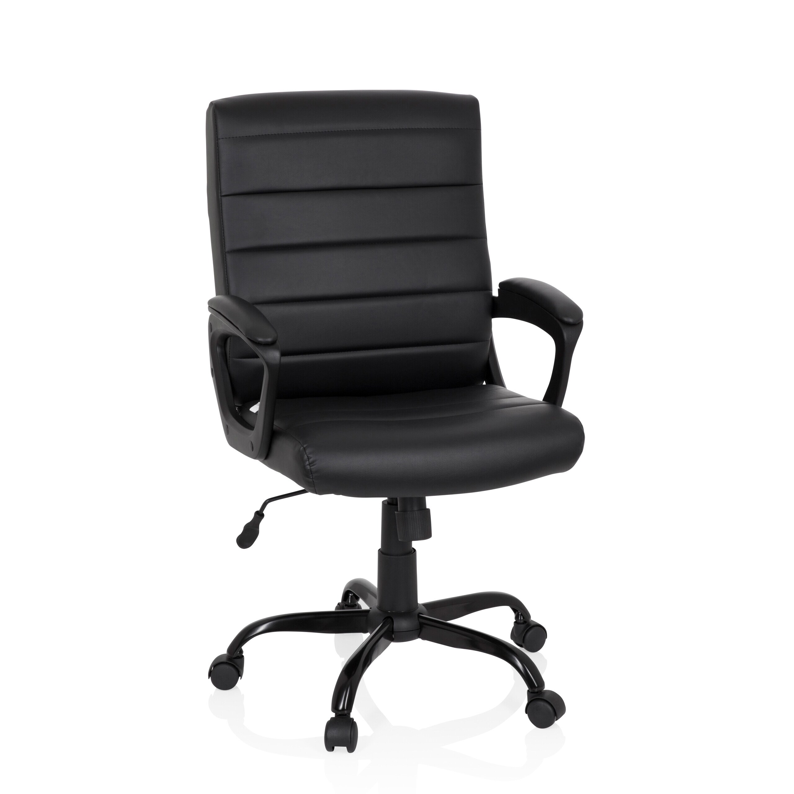 hjh OFFICE Home Office Chefsessel ERGOSMOOTH BIG Kunstleder mit Armlehnen - Bild 1