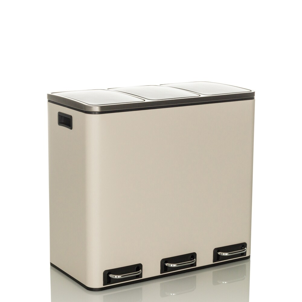 hjh OFFICE M&uuml;lleimer Clean 9 Stahlblech - Bild 1