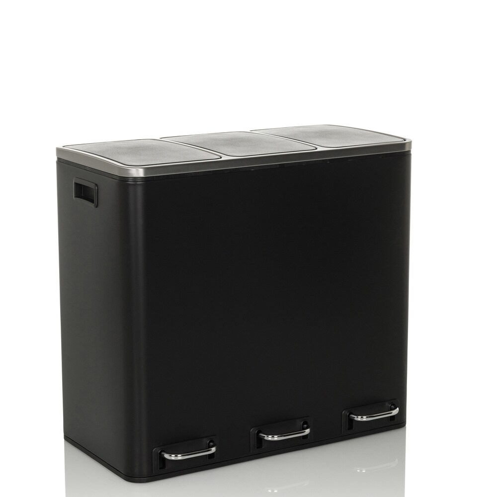 hjh OFFICE M&uuml;lleimer Clean 9 Stahlblech - Bild 1