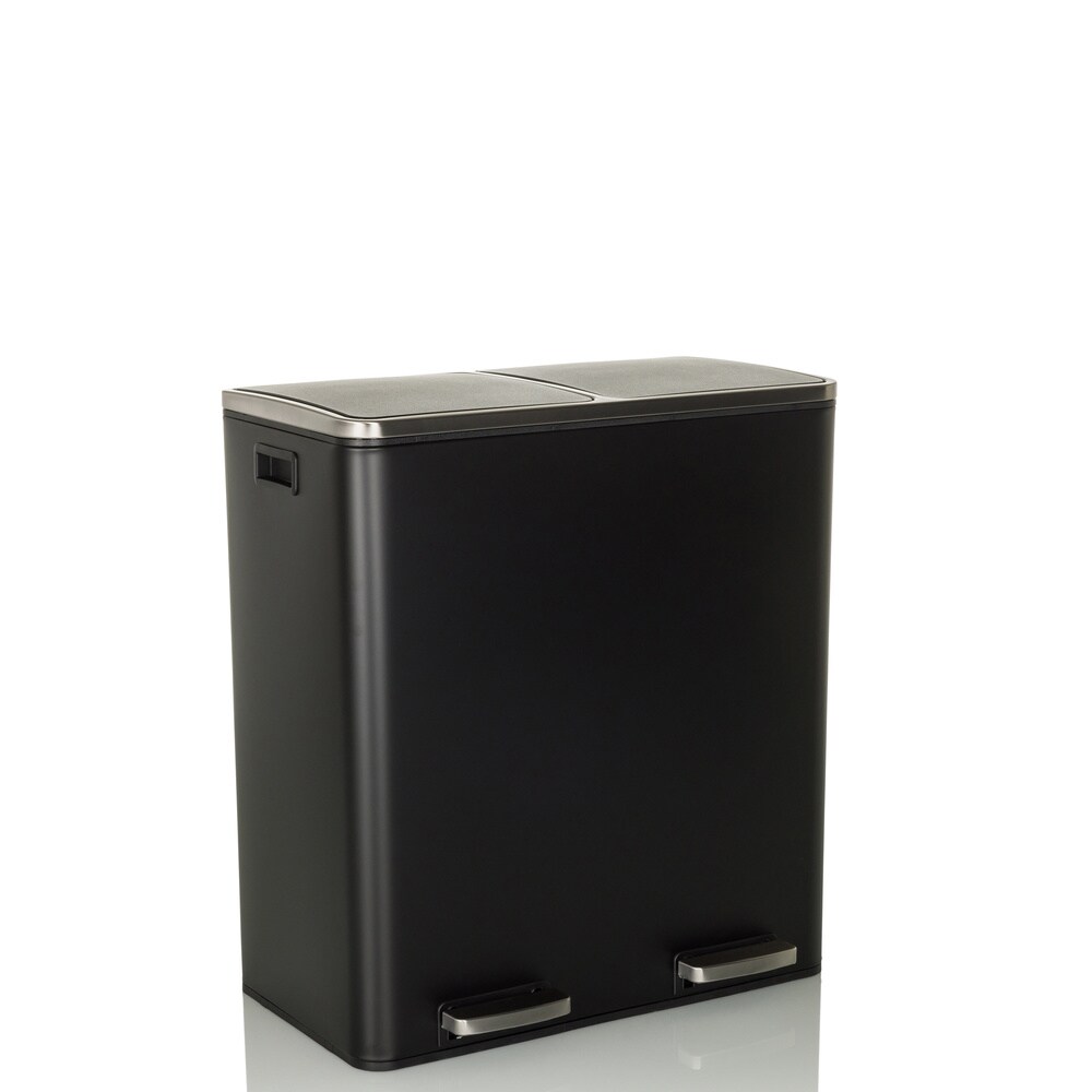 hjh OFFICE Mülleimer CLEAN XI Stahlblech | 04064323037941