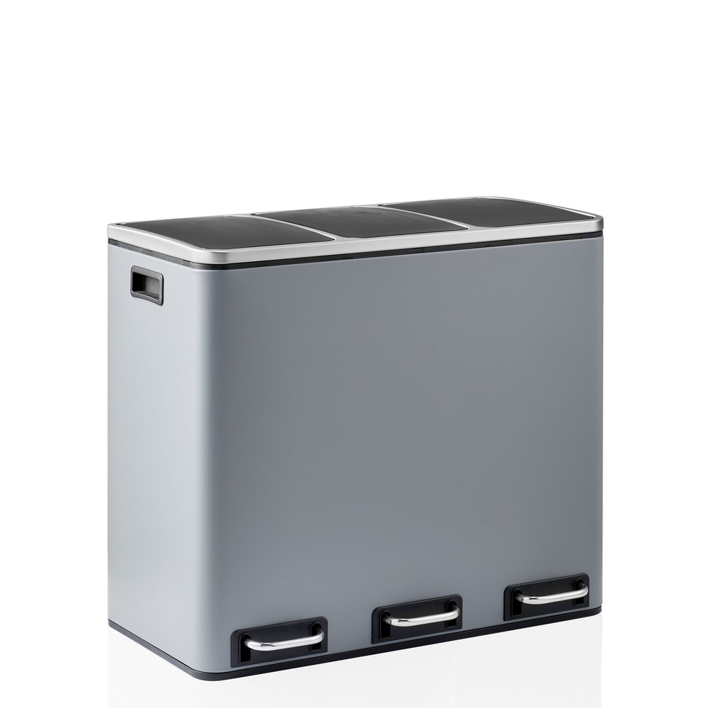 hjh OFFICE M&uuml;lleimer Clean 9 Stahlblech - Bild 1