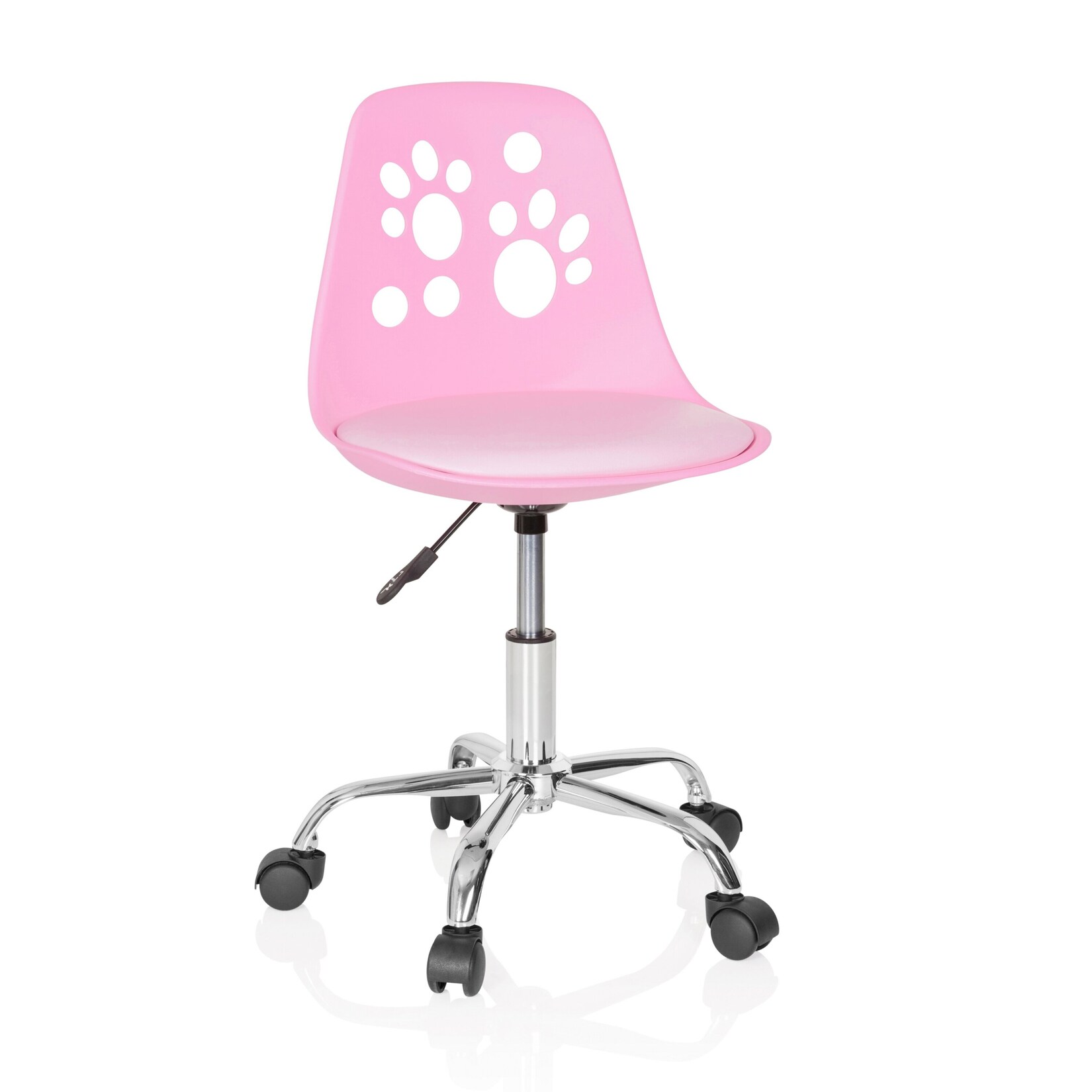 hjh OFFICE Kinderdrehstuhl FANCY I Kunstleder ohne Armlehnen