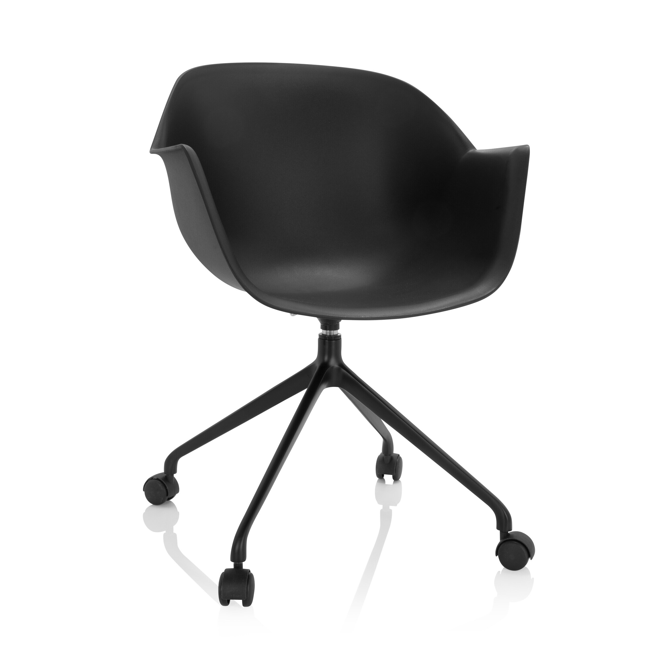 hjh OFFICE Home Office B&uuml;rostuhl OSLO Kunststoff mit Armlehnen - Bild 1