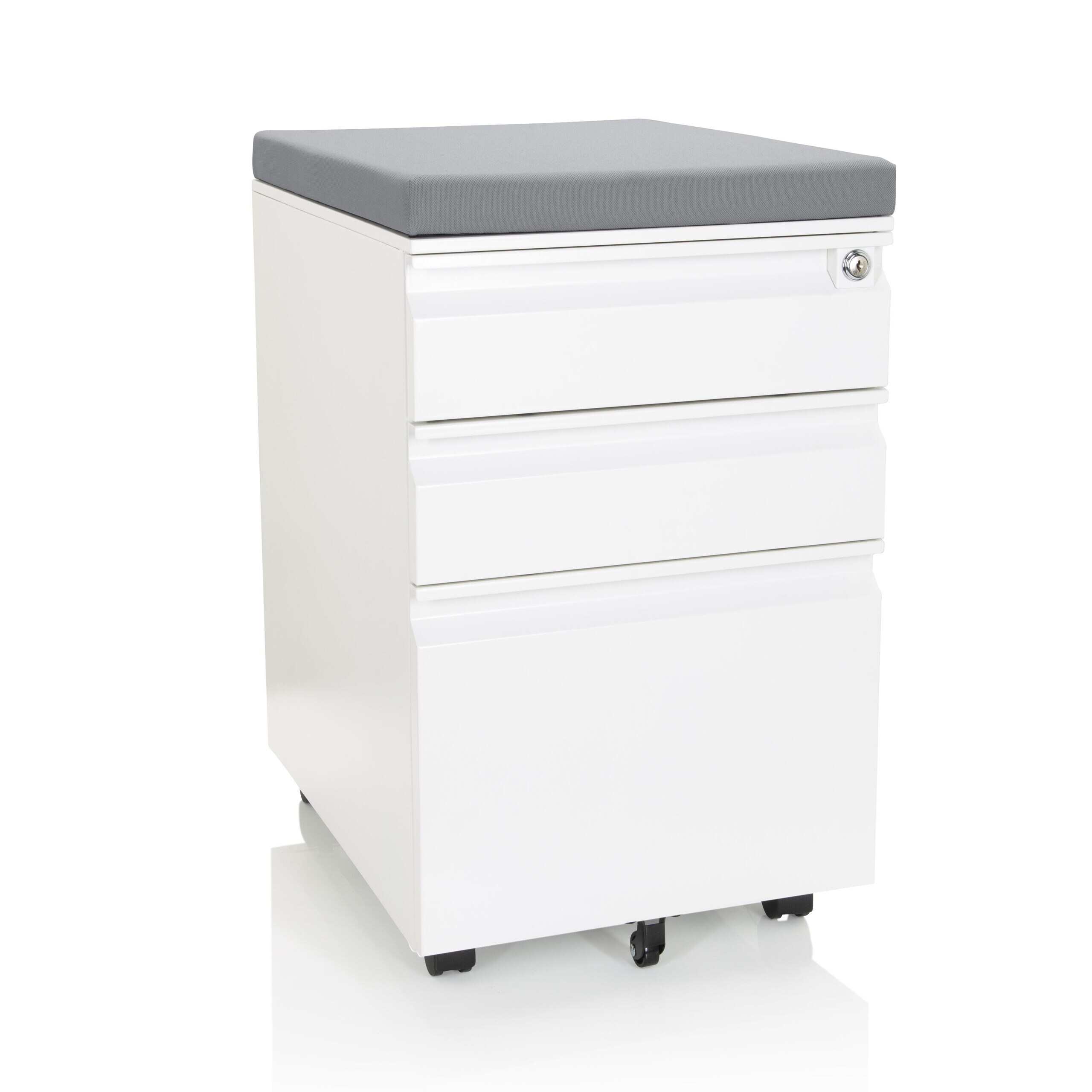 hjh OFFICE Rollcontainer COLOR OS Stahl - Bild 1