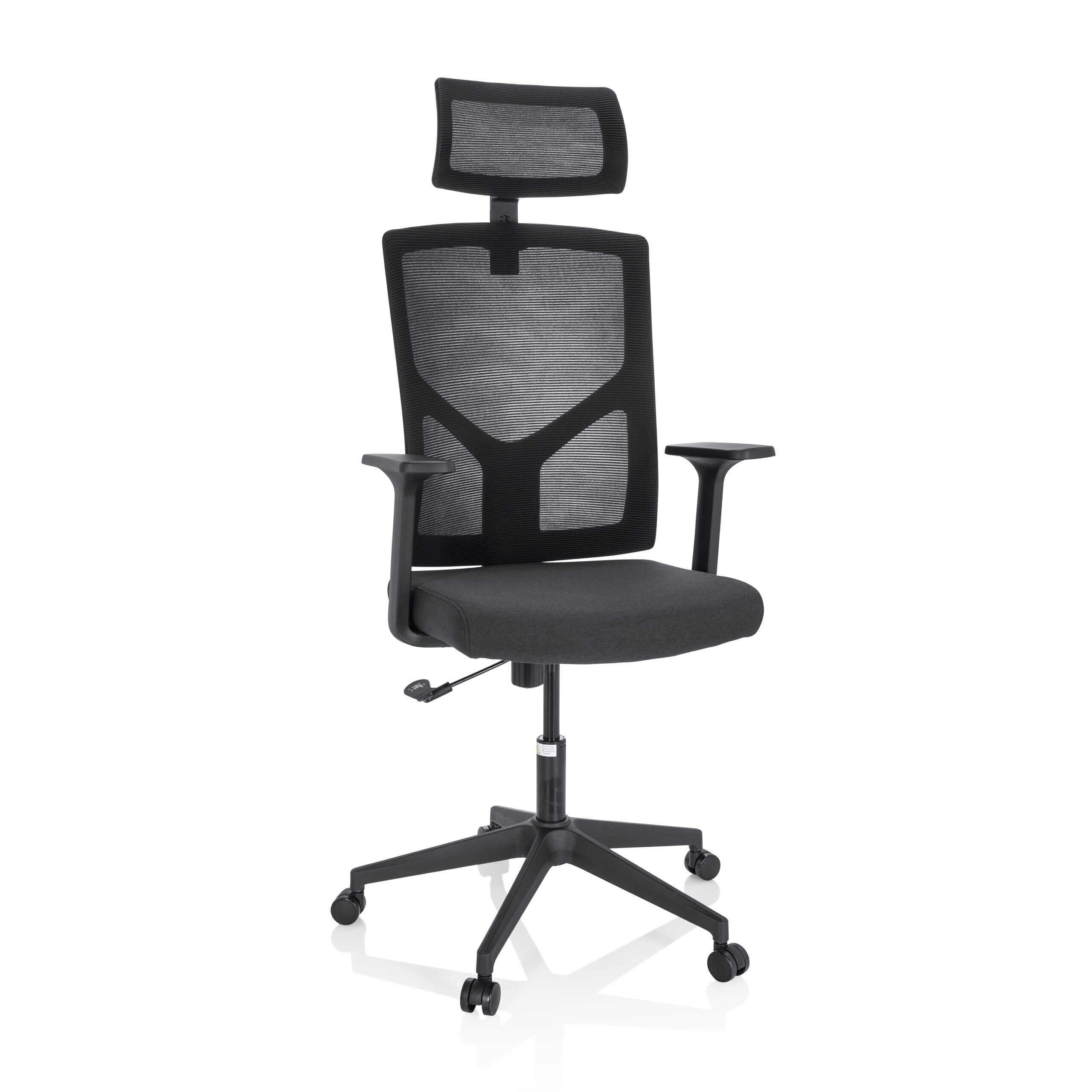 hjh OFFICE Home Office B&uuml;rostuhl BRETON B Stoff / Netzstoff mit Armlehnen - Bild 1