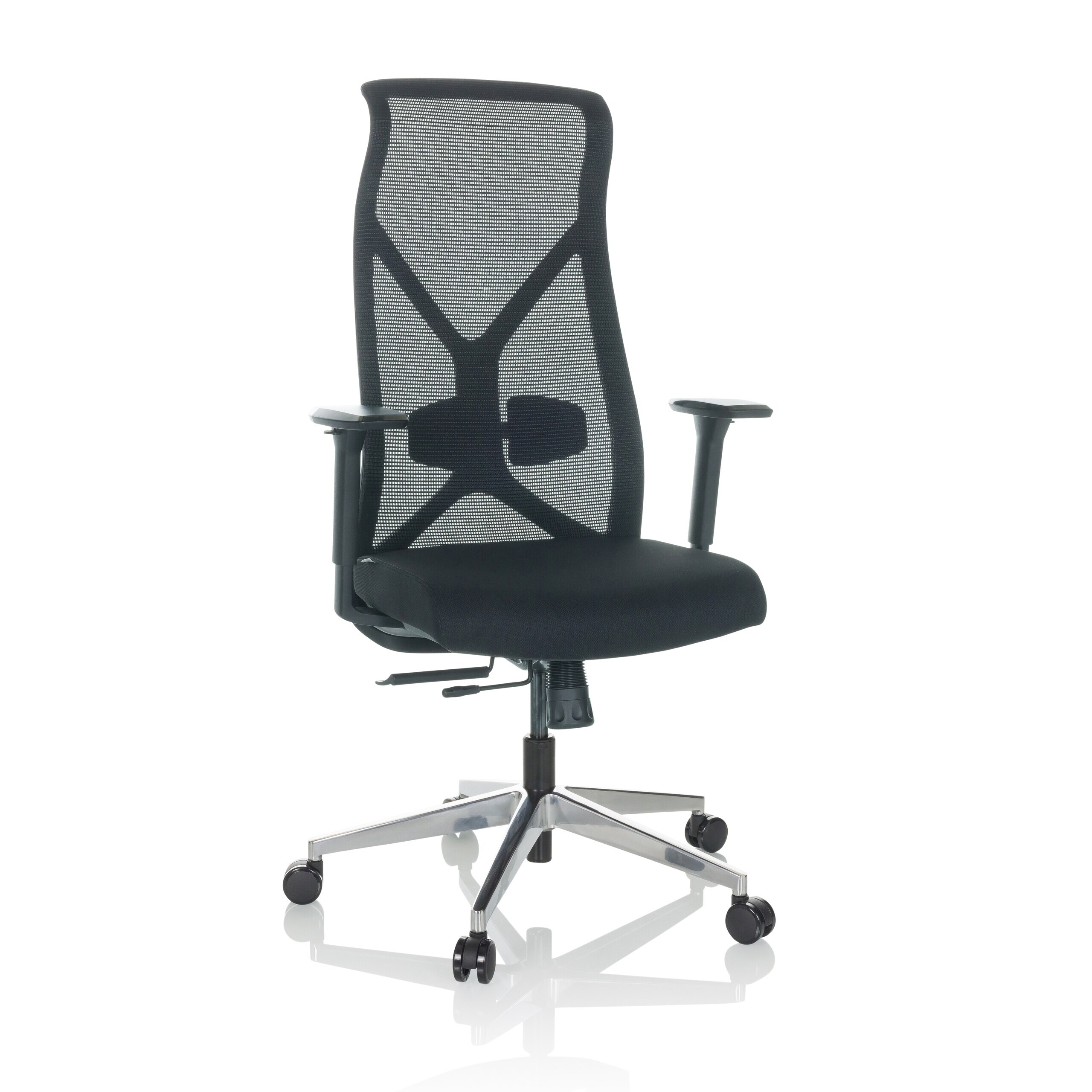 hjh OFFICE Profi B&uuml;rostuhl AZURRO B Stoff / Netzstoff mit Armlehnen - Bild 1