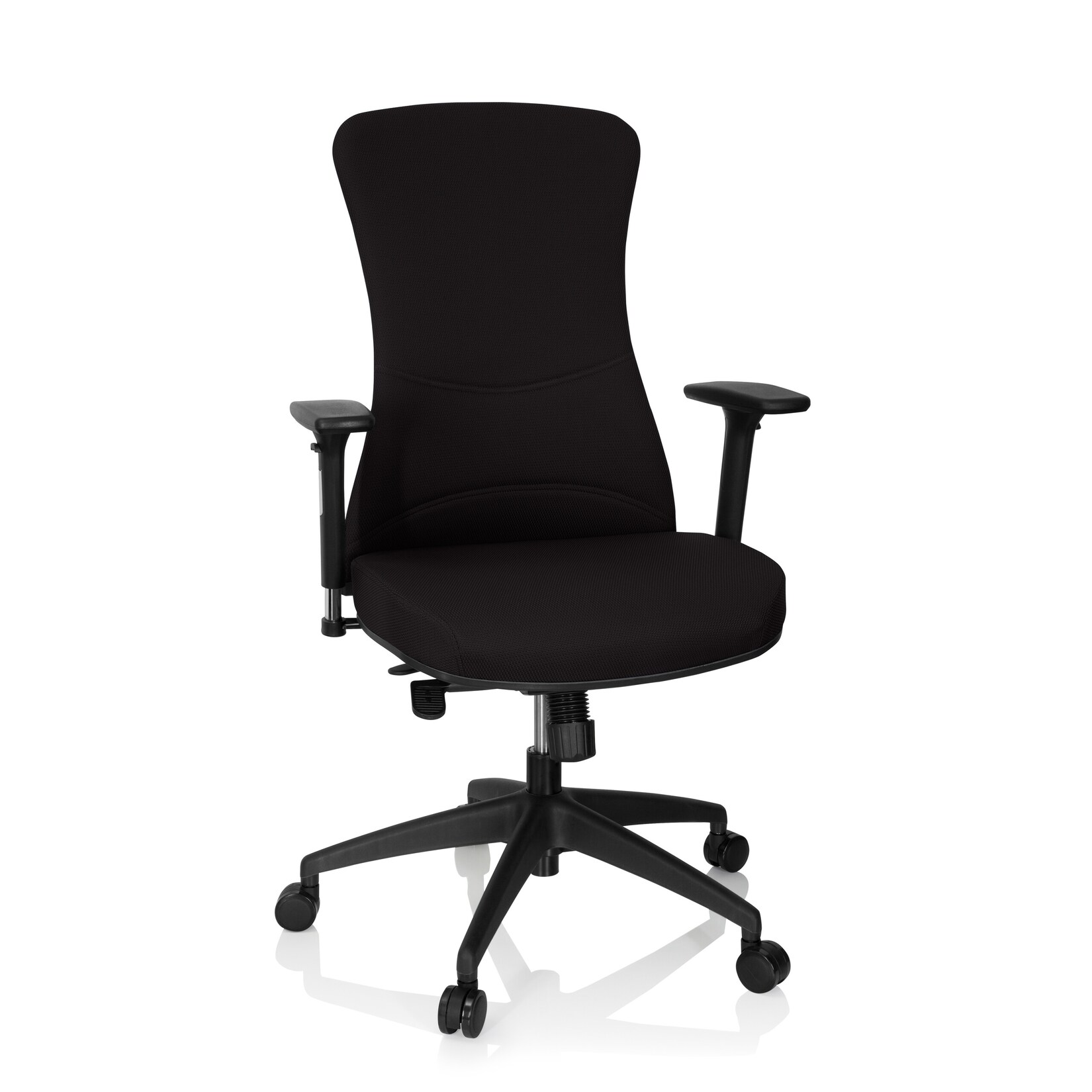 hjh OFFICE Profi Bürostuhl OFFICE XT PRO Stoff mit Armlehnen (höhenverstellbar)