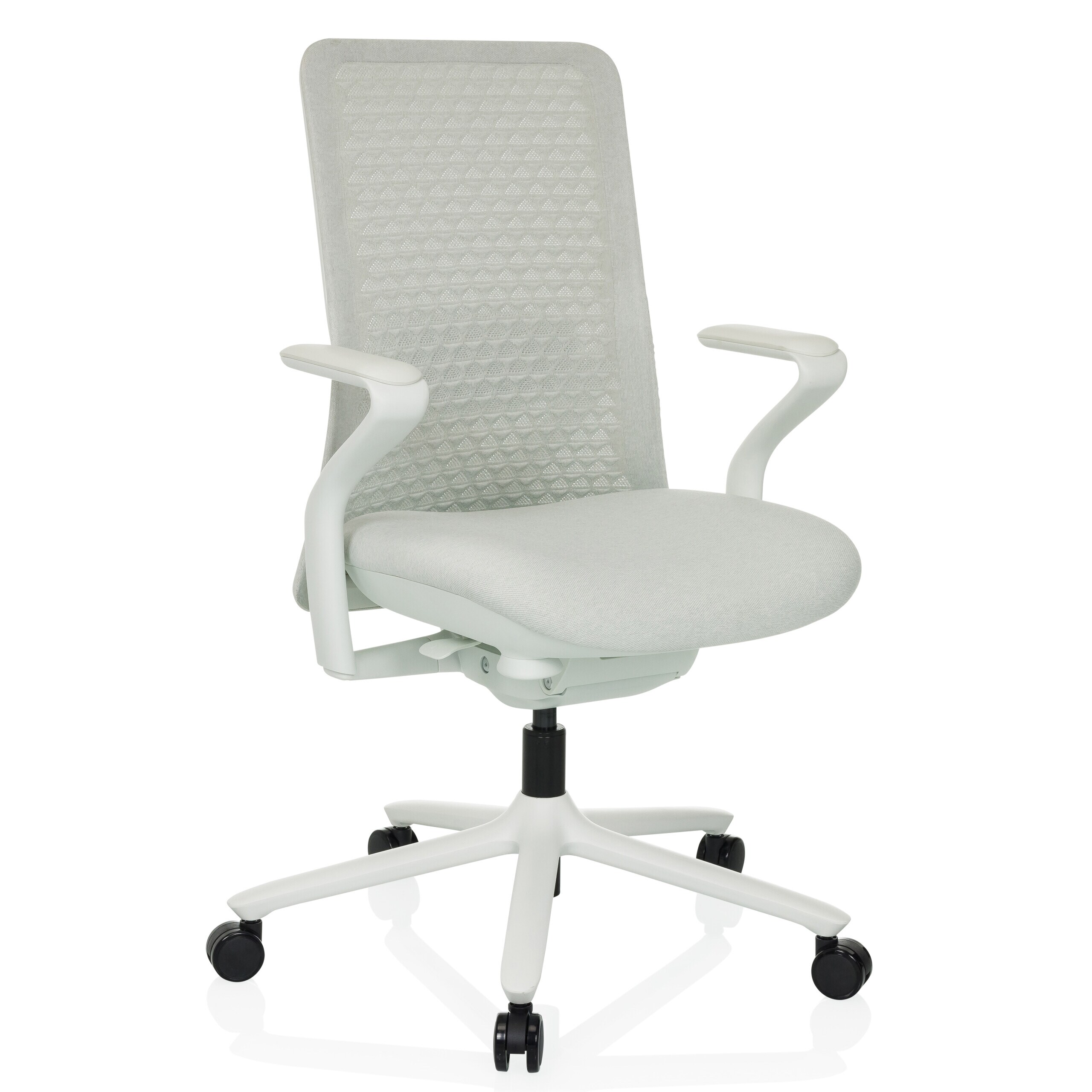 hjh OFFICE High End B&uuml;rostuhl VERVIO Stoff / Netzstoff mit Armlehnen - Bild 1