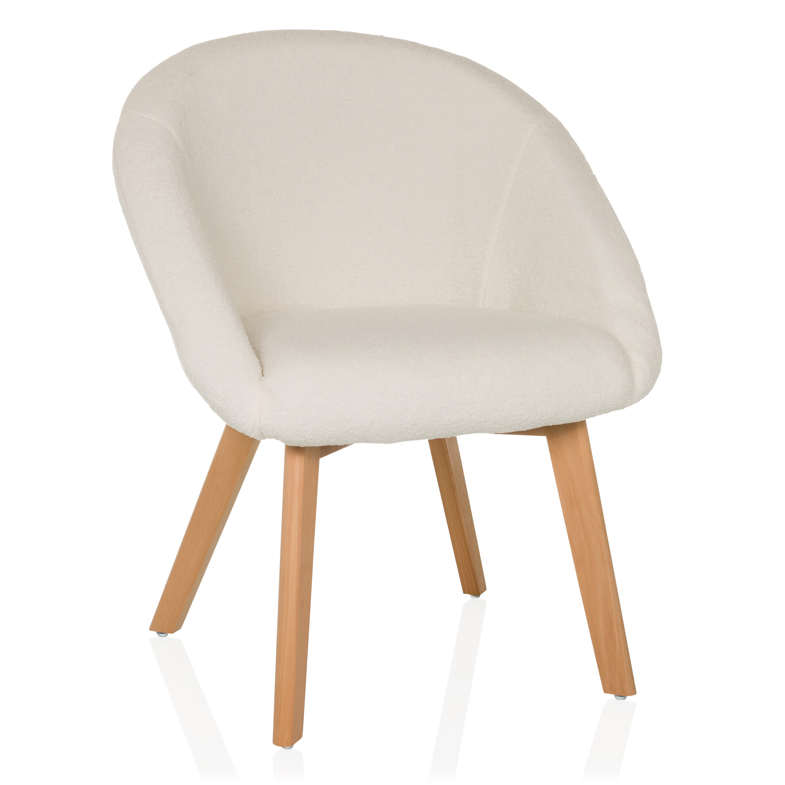 hjh LIVING Polsterstuhl SCANDI TED Stoff - Bild 1