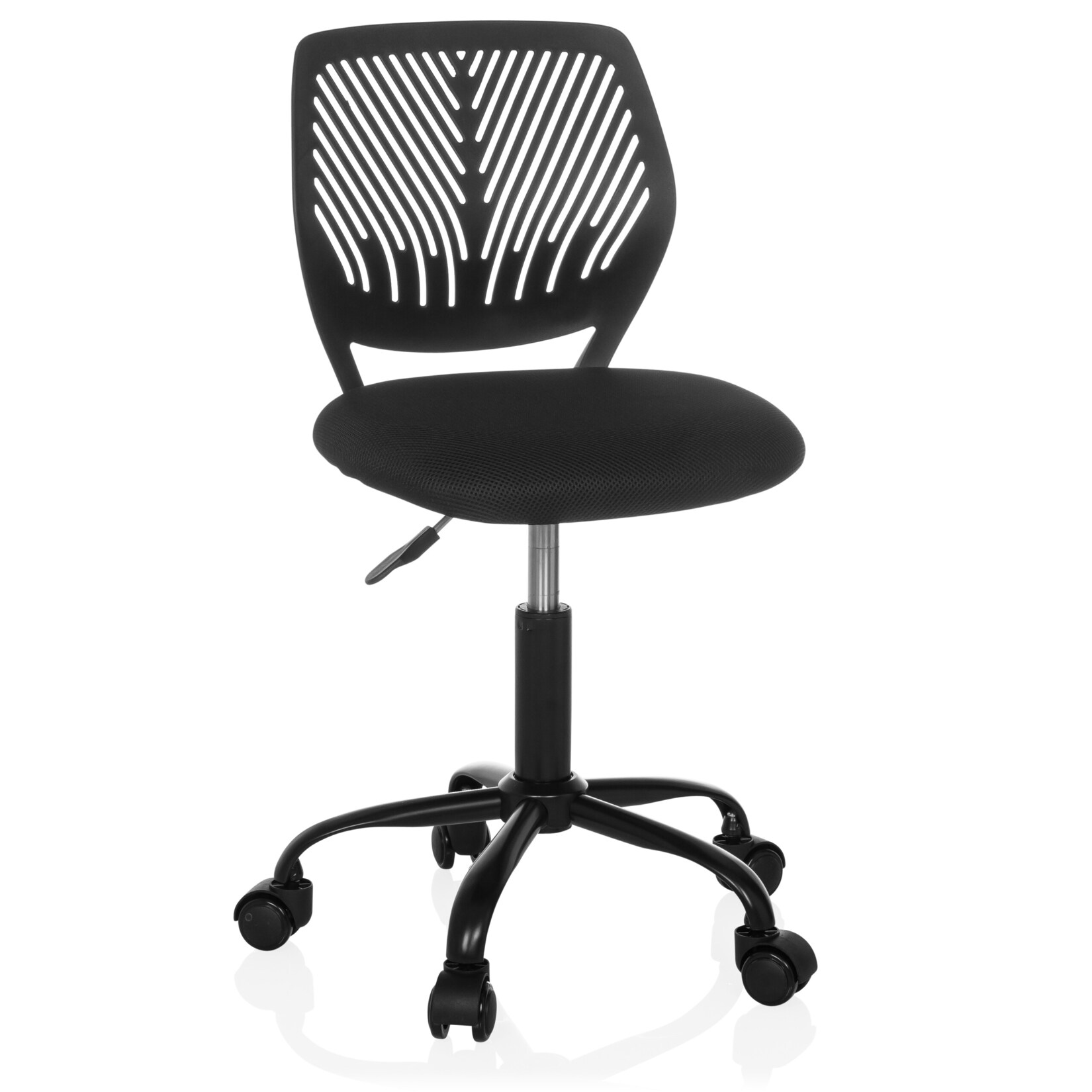 hjh OFFICE Kinderdrehstuhl KID QB Kunststoff, Stoff ohne Armlehnen | 04064323045243