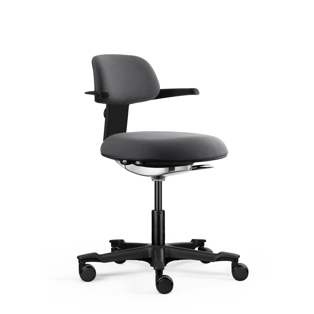 hjh OFFICE Arbeitsstuhl WORK 40 Stoff mit Armlehnen | 04064323108061