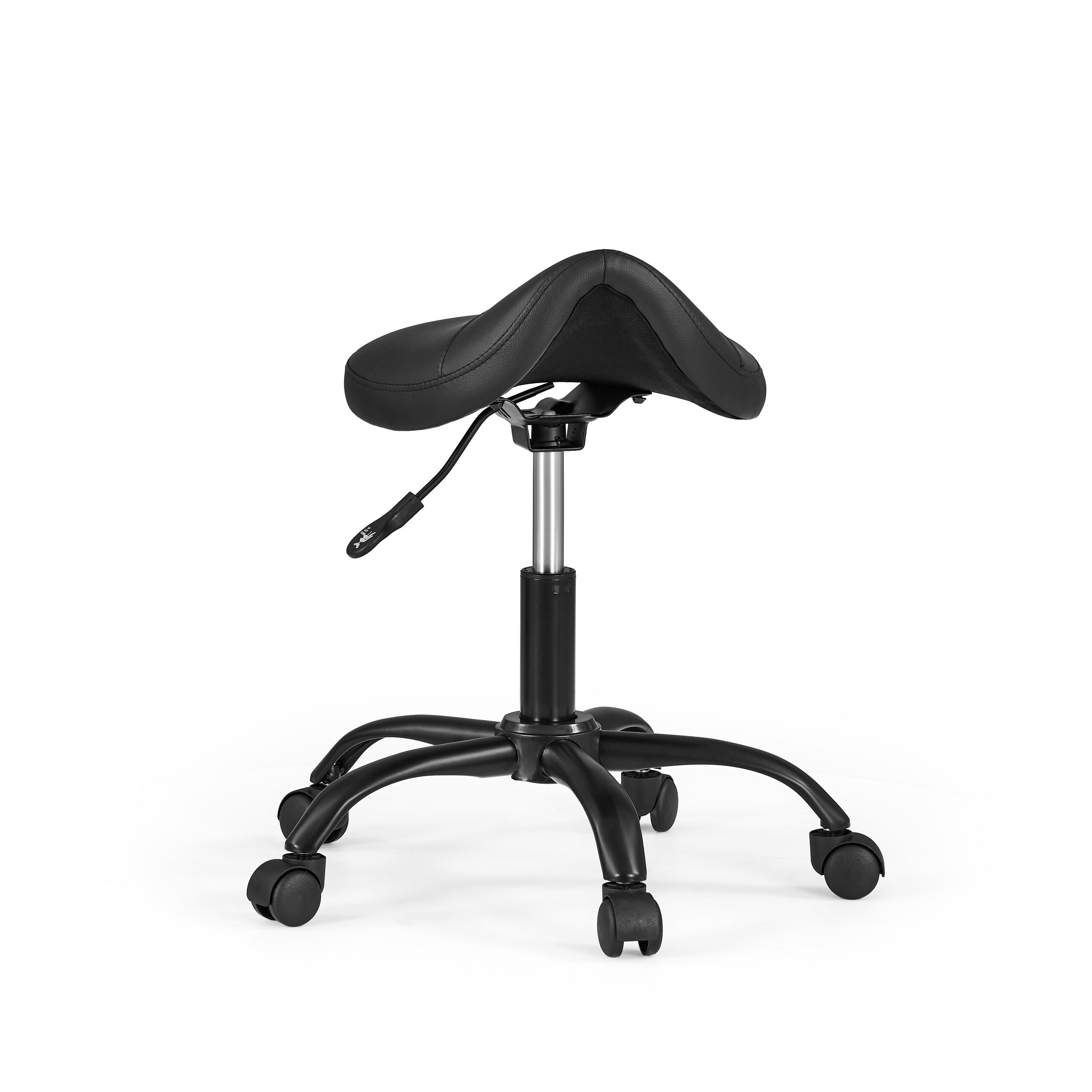 hjh OFFICE Sattelhocker Sattix Kunstleder ohne Armlehnen - Bild 1