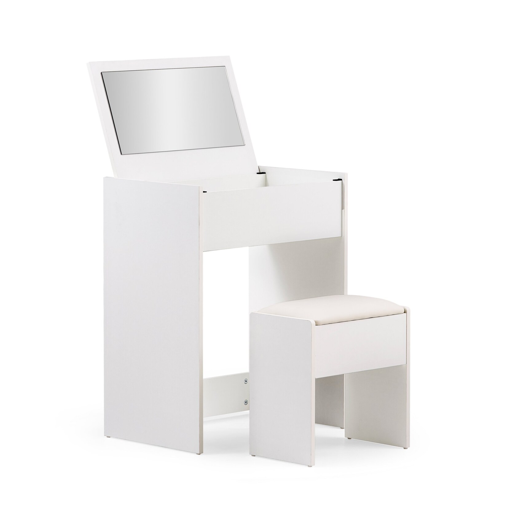 hjh LIVING Schminkspiegel Glamdesk Melaminharzbeschichtete Spanplatte
