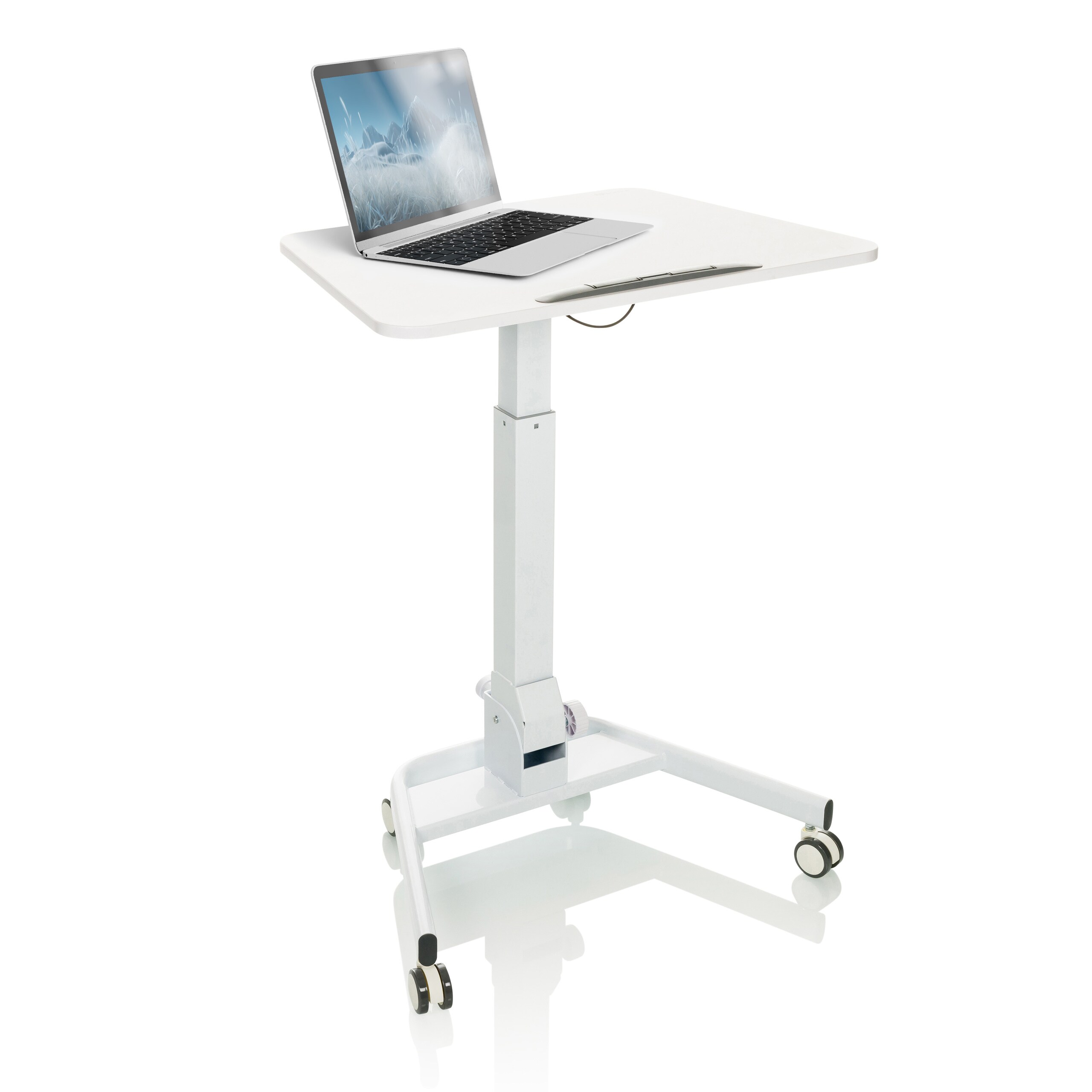 hjh OFFICE Stehschreibtisch STAND VM-SU II MDF Platte, Gestell aus Stahl - Bild 1