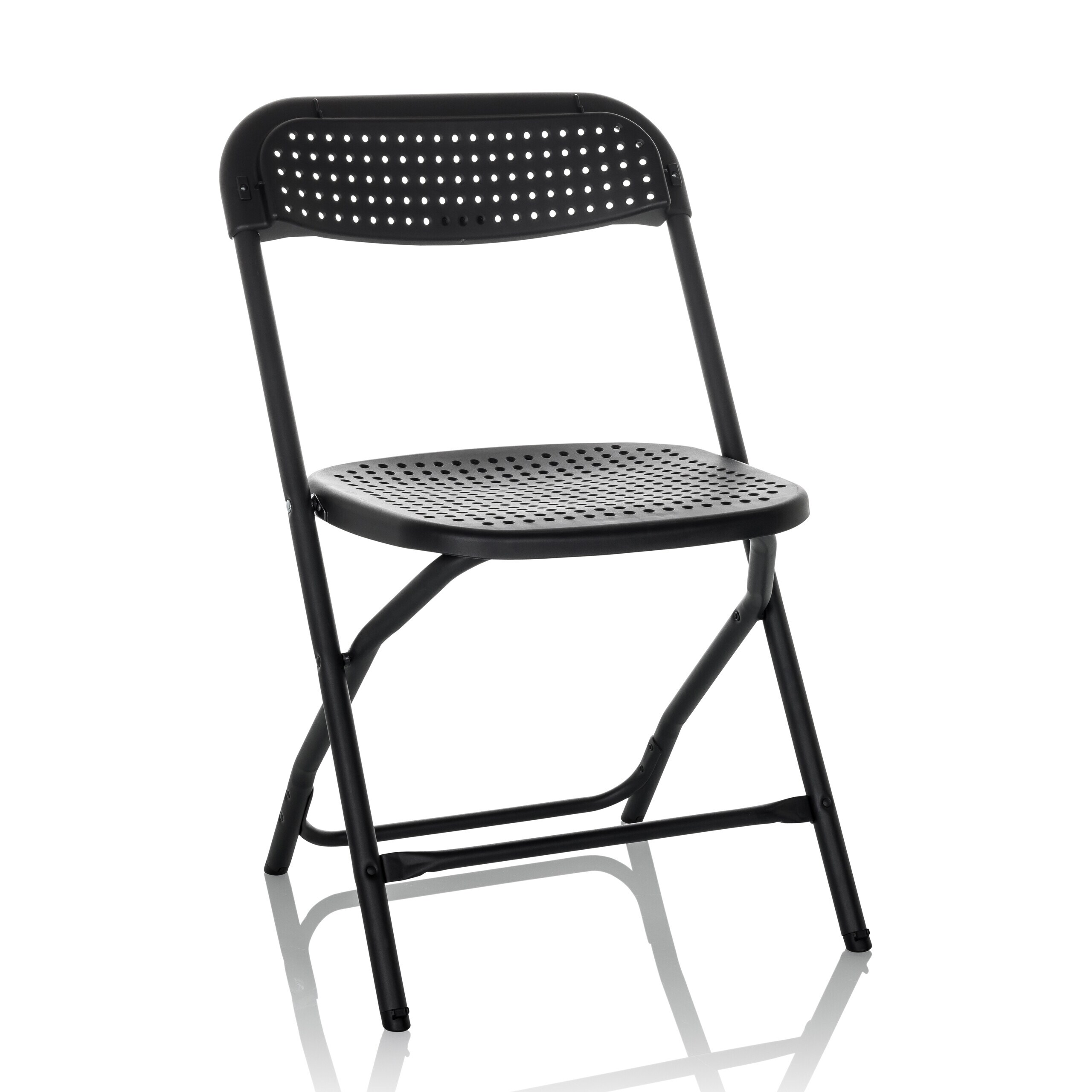 hjh OFFICE Outdoor Stuhl TUDELA XXL PRO Kunststoff ohne Armlehnen - Bild 1