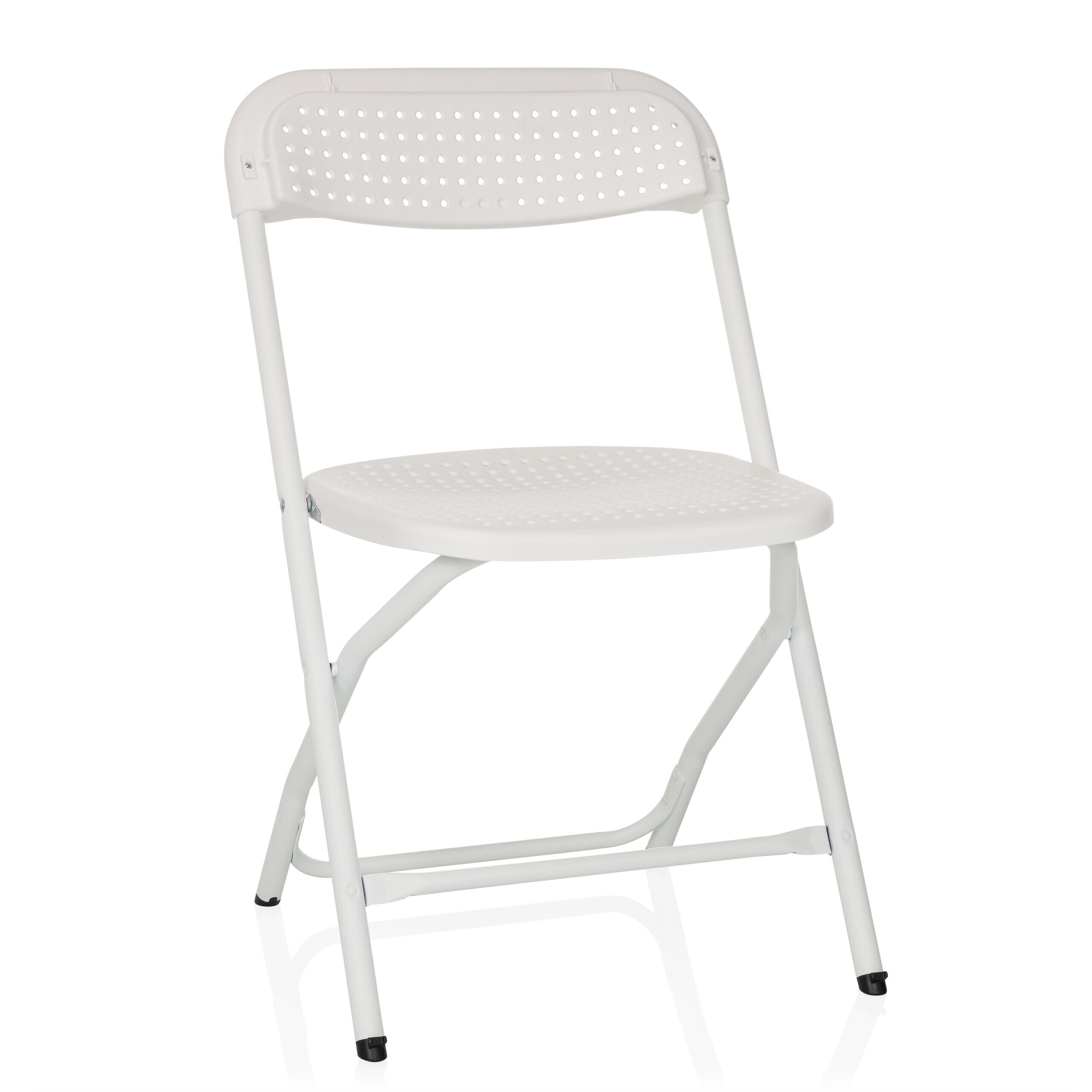 hjh OFFICE Outdoor Stuhl TUDELA XXL PRO W Kunststoff ohne Armlehnen - Bild 1