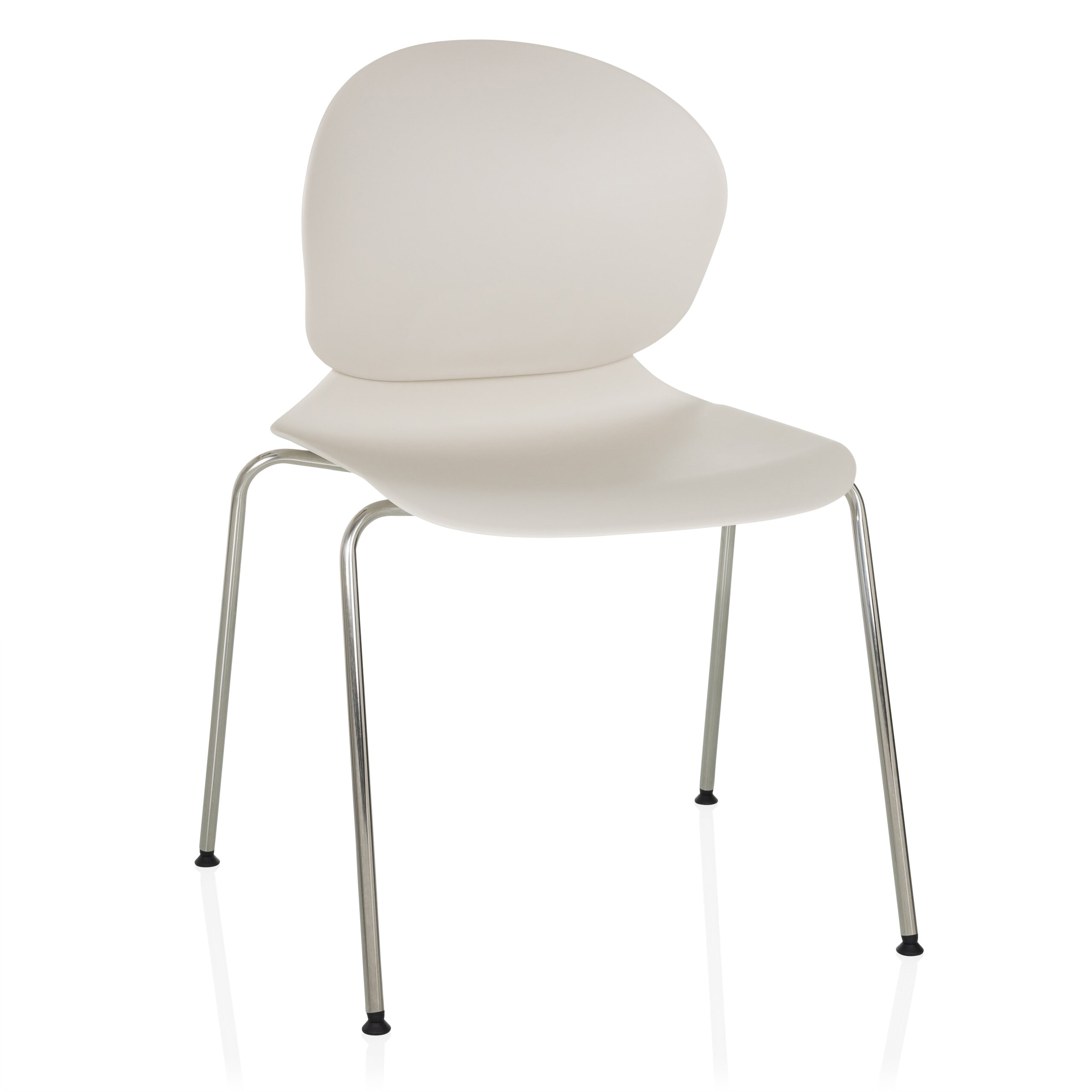 hjh OFFICE Vierfu&szlig;stuhl T36 VI Kunststoff - Bild 1