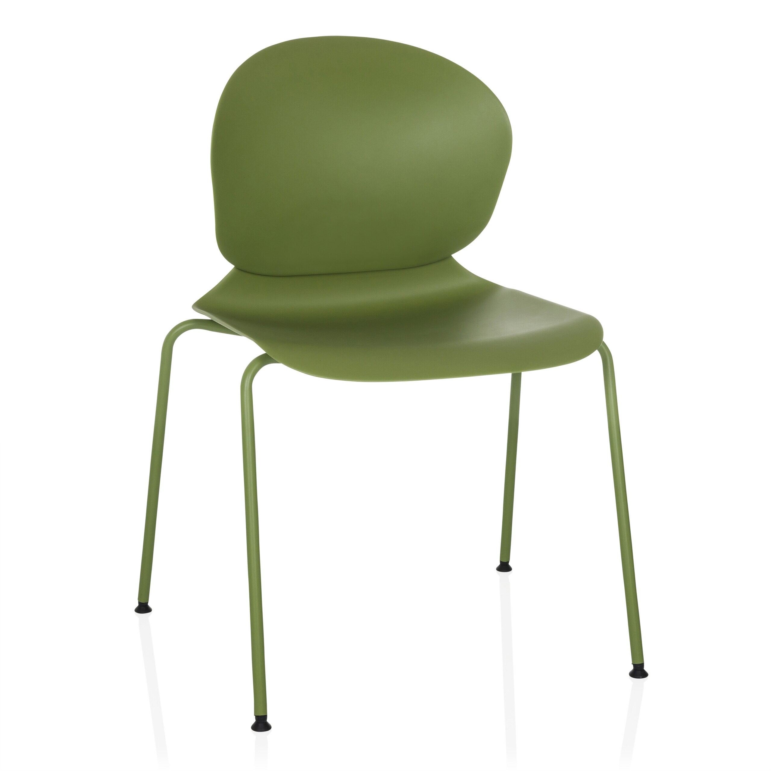 hjh OFFICE Vierfu&szlig;stuhl T36 VI Kunststoff - Bild 1