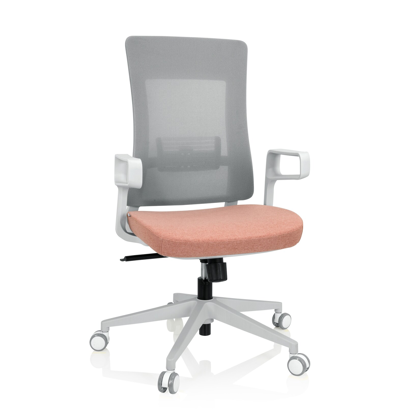 hjh OFFICE Home Office Bürostuhl COMFIO WM Stoff/Netzstoff mit Armlehnen | 04064323023302
