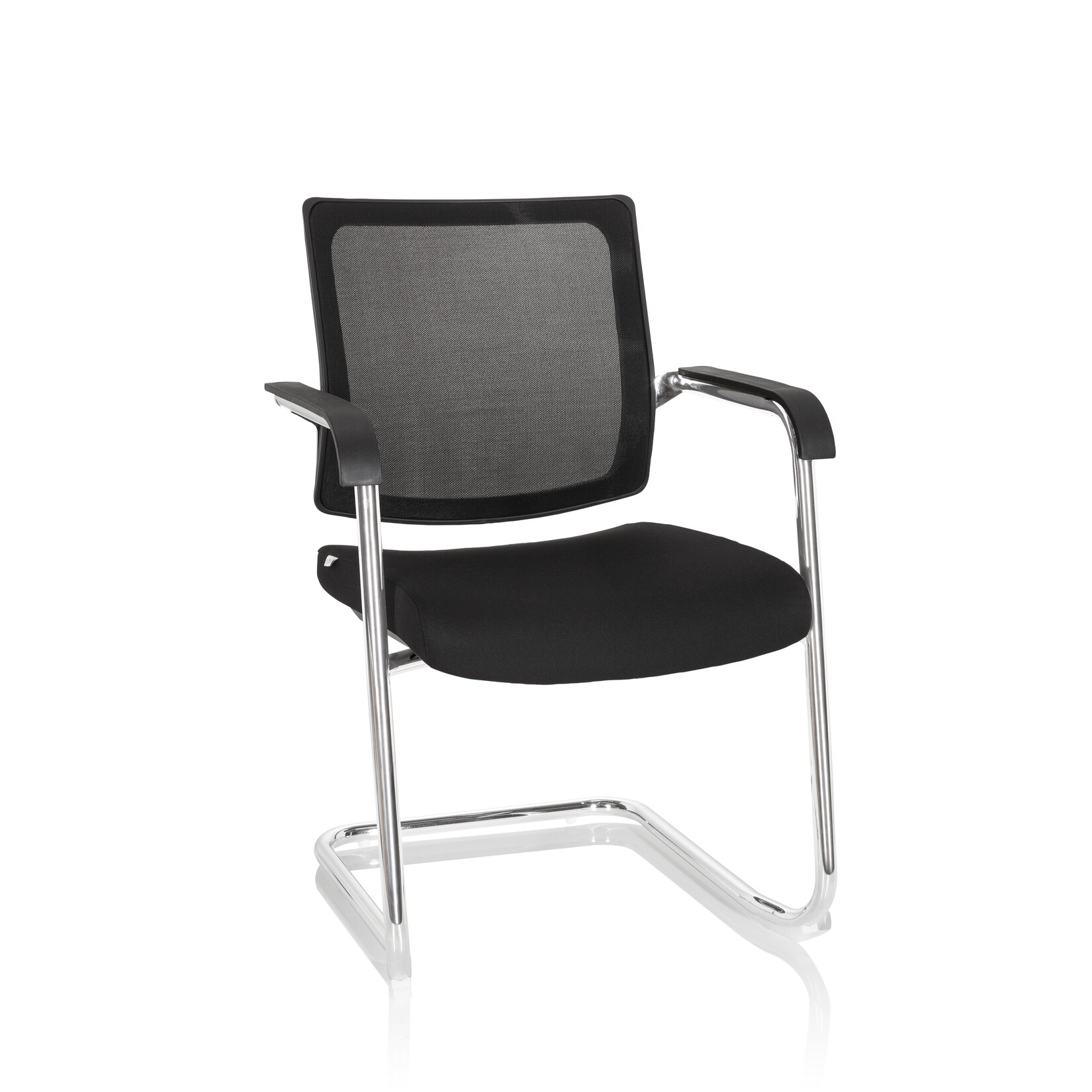 hjh OFFICE Freischwinger LEVIA V Stoff / Netzstoff