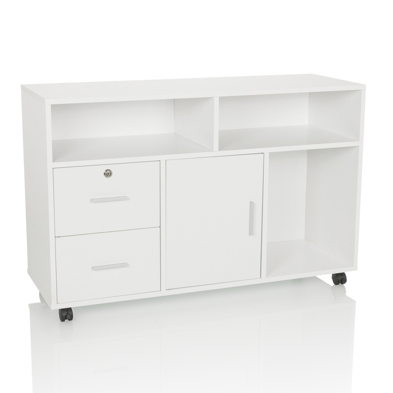 hjh OFFICE Rollcontainer ORGANISER PRO Spanplatte, kaschiert | 04064323037439