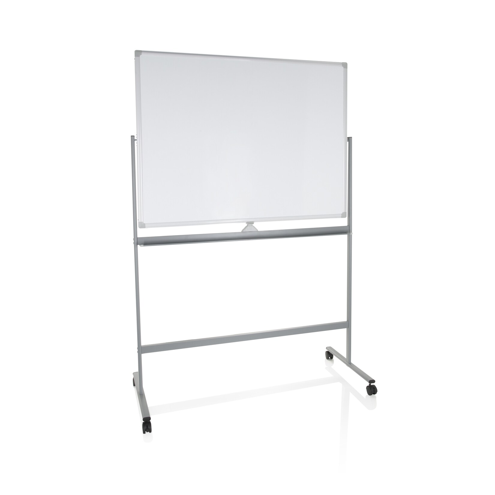 hjh OFFICE Whiteboard MULTIBOARD I Stahl