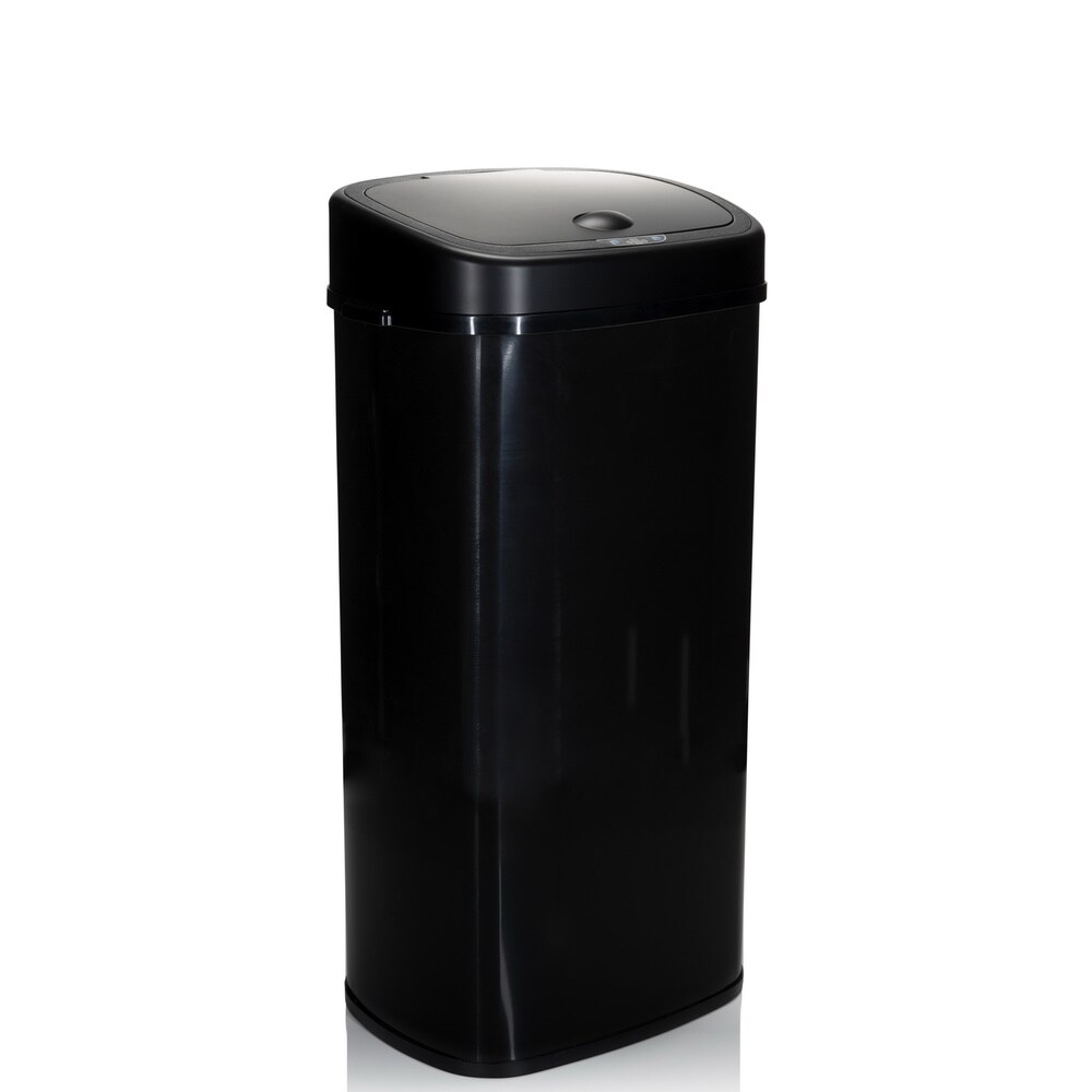 hjh OFFICE Sensor-Mülleimer CLEAN VI Stahlblech, Kunststoff | 04064323013266