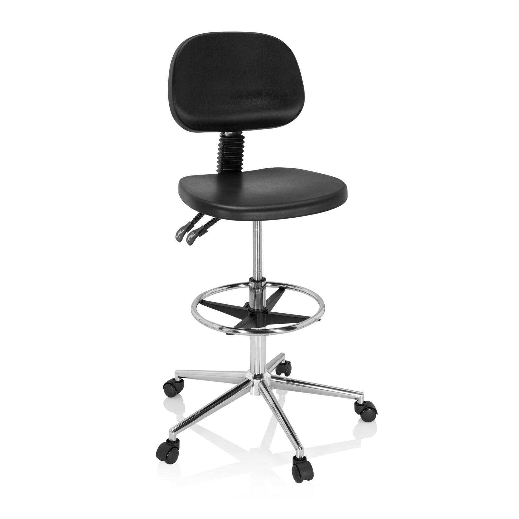 hjh OFFICE Counterstuhl TOP WORK 24 I Hartschaum ohne Armlehnen | 04064323017066