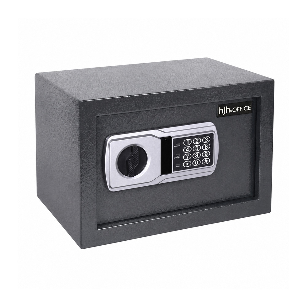 hjh OFFICE Tresor Safe Compact Basic Stahl - Bild 1
