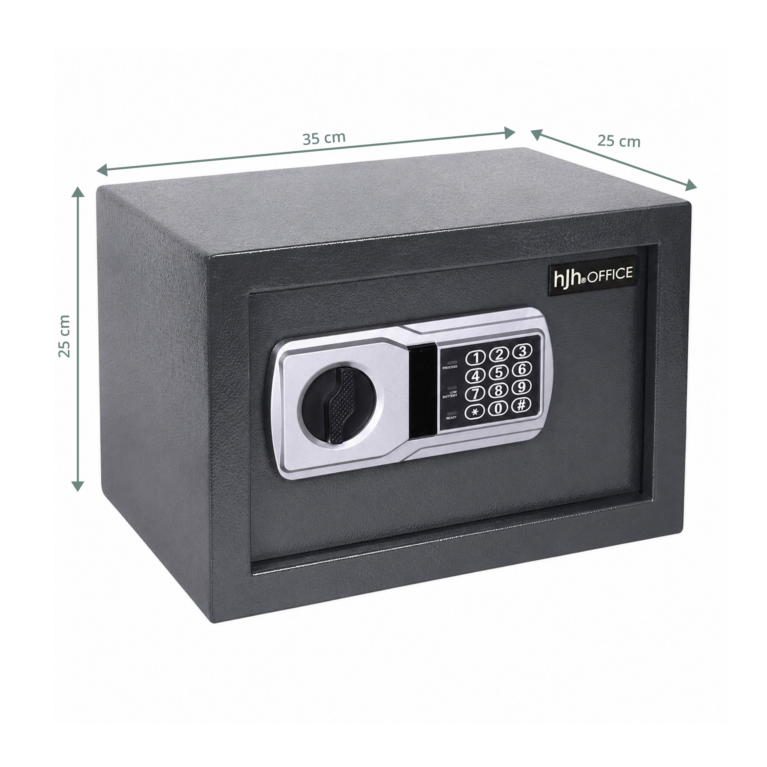 hjh OFFICE Tresor Safe Compact Basic Stahl online kaufen bei Netto