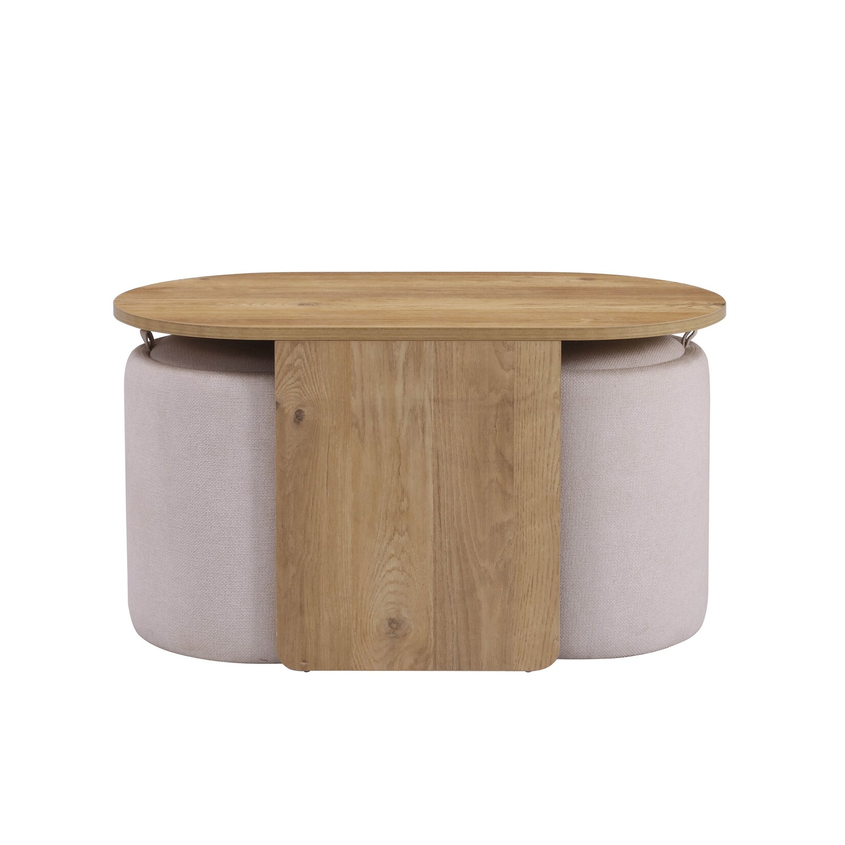 hjh LIVING Beistelltisch Nestup 1 MDF Platte, Melaminbeschichtung